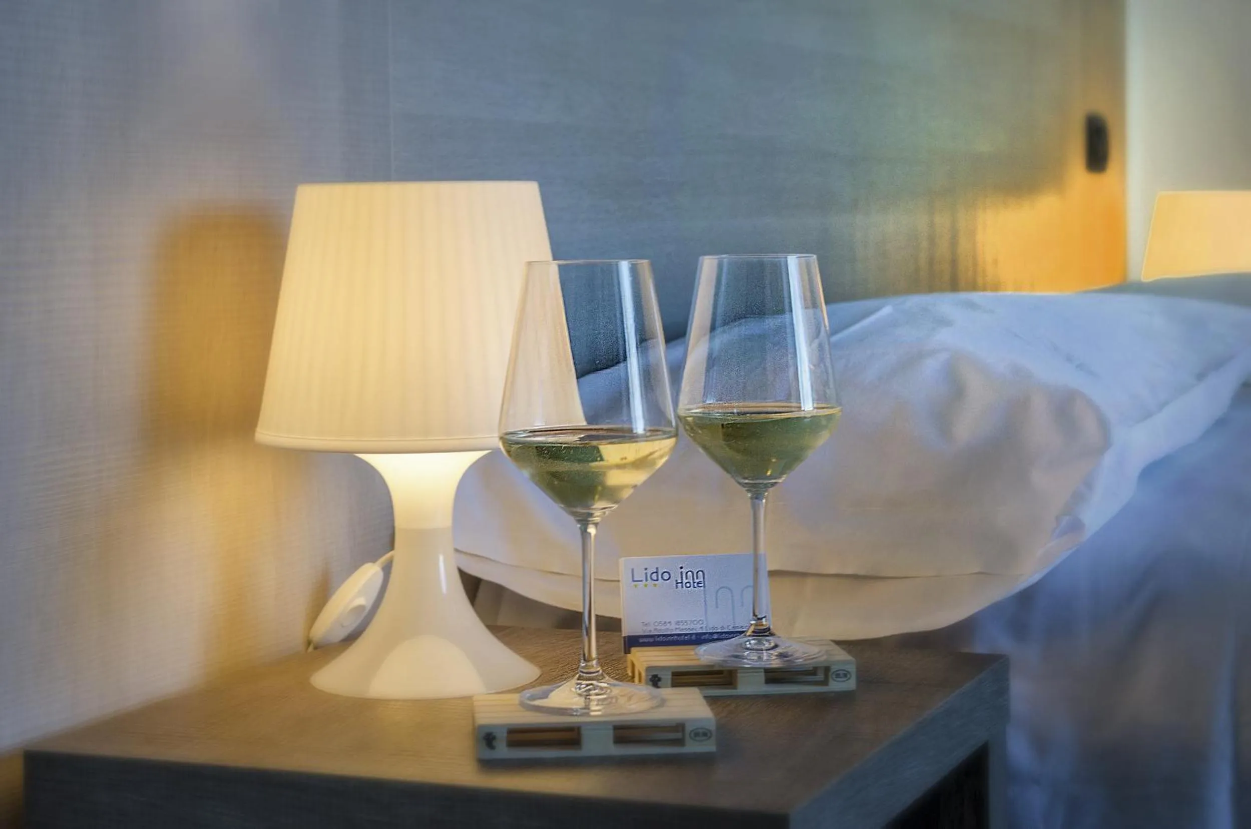 Bed in Hotel Lido Inn