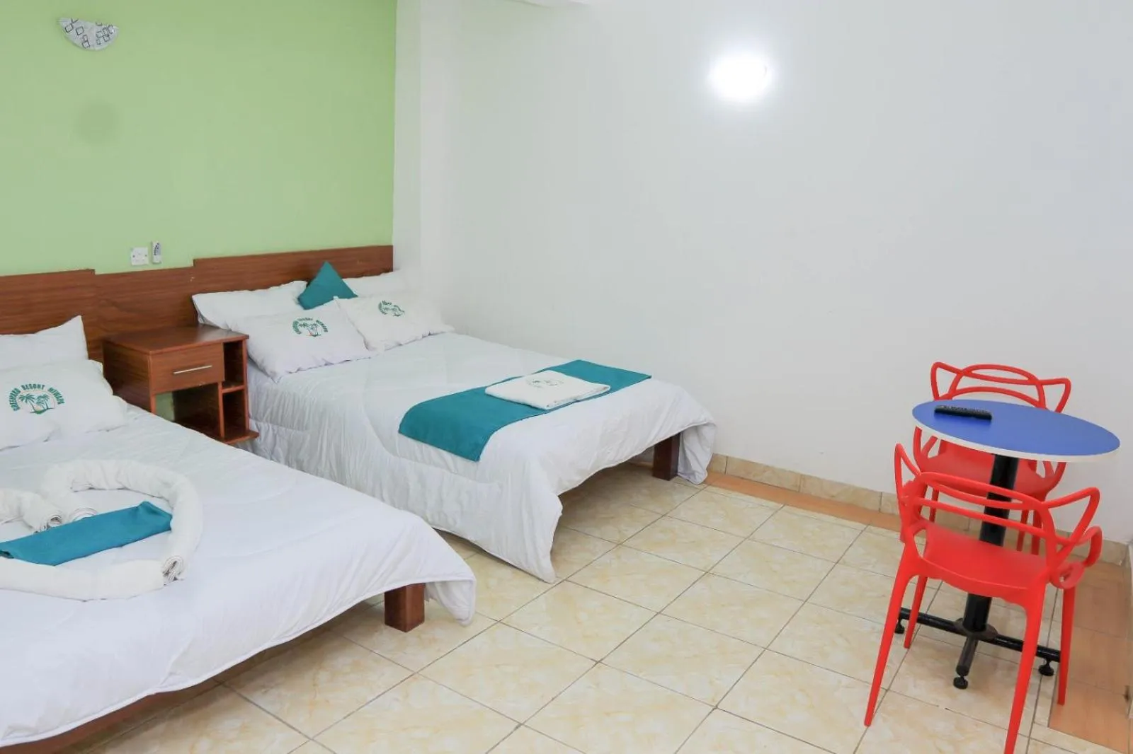 Bed in Greenyard Resort Mtwapa