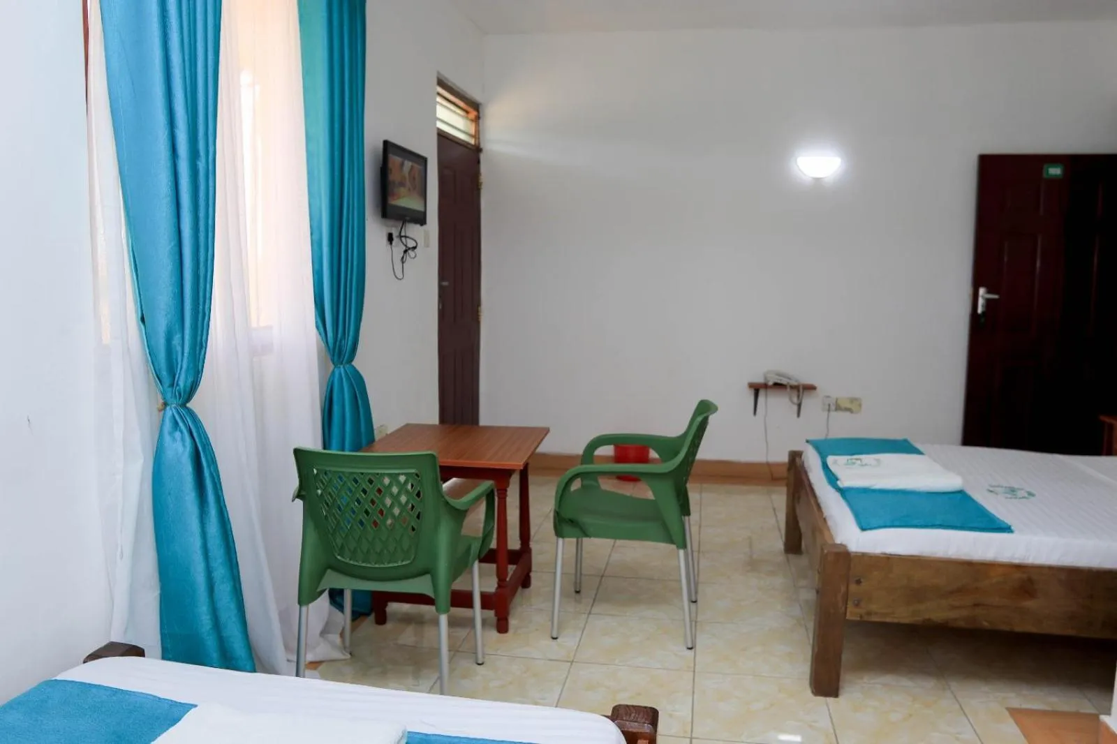 Bed in Greenyard Resort Mtwapa