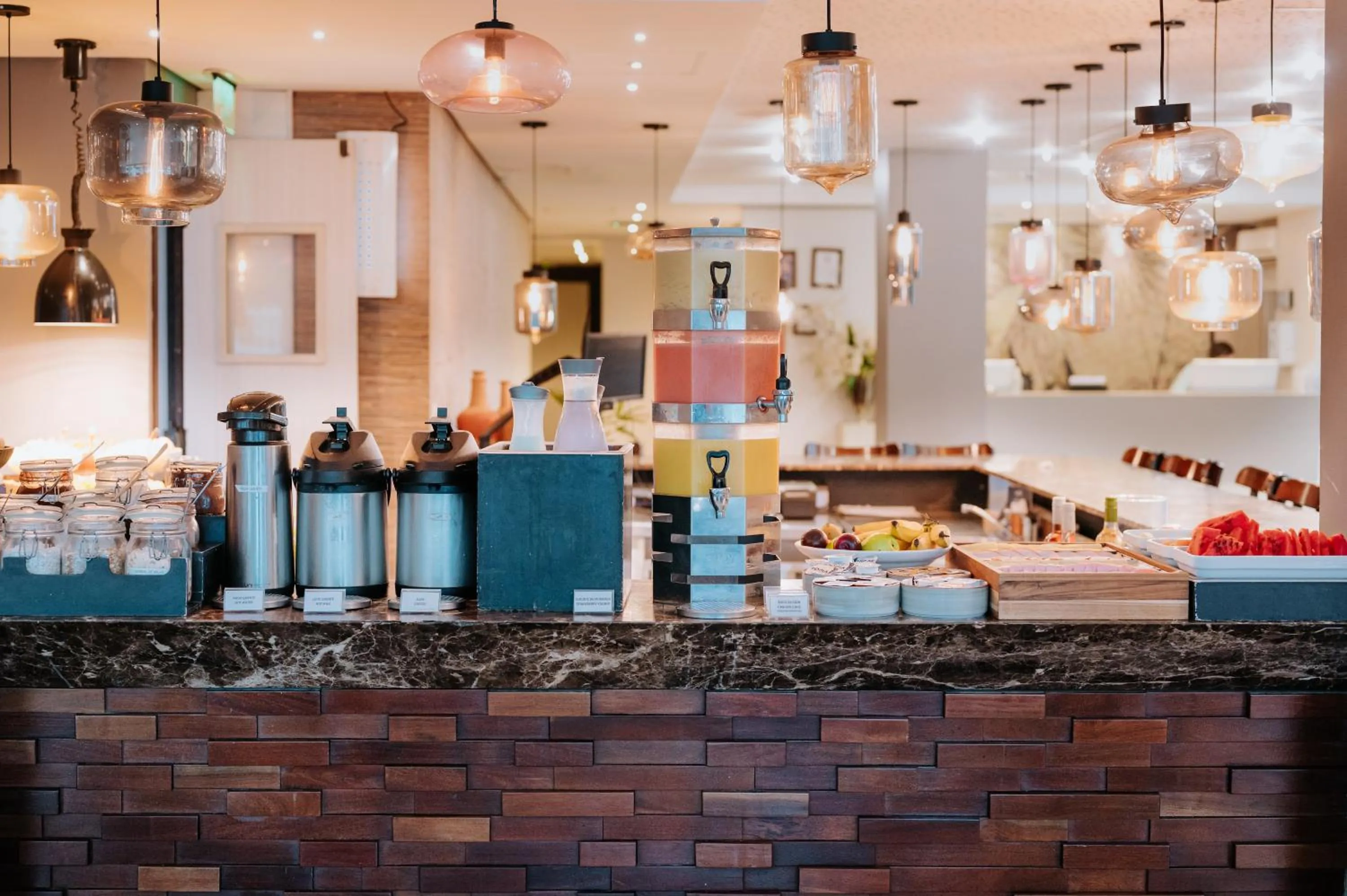 Food and drinks in The Hotel