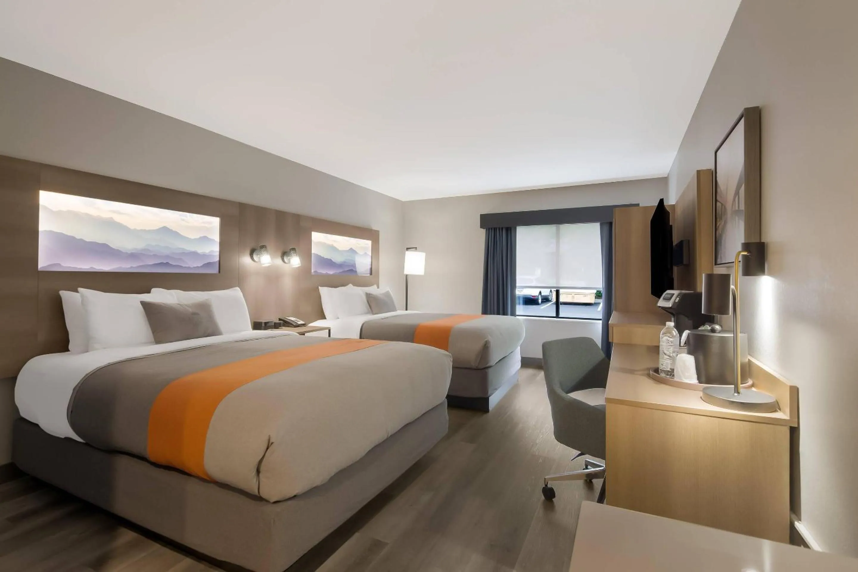 Bedroom, Bed in Graystone Lodge, an Ascend Collection Hotel