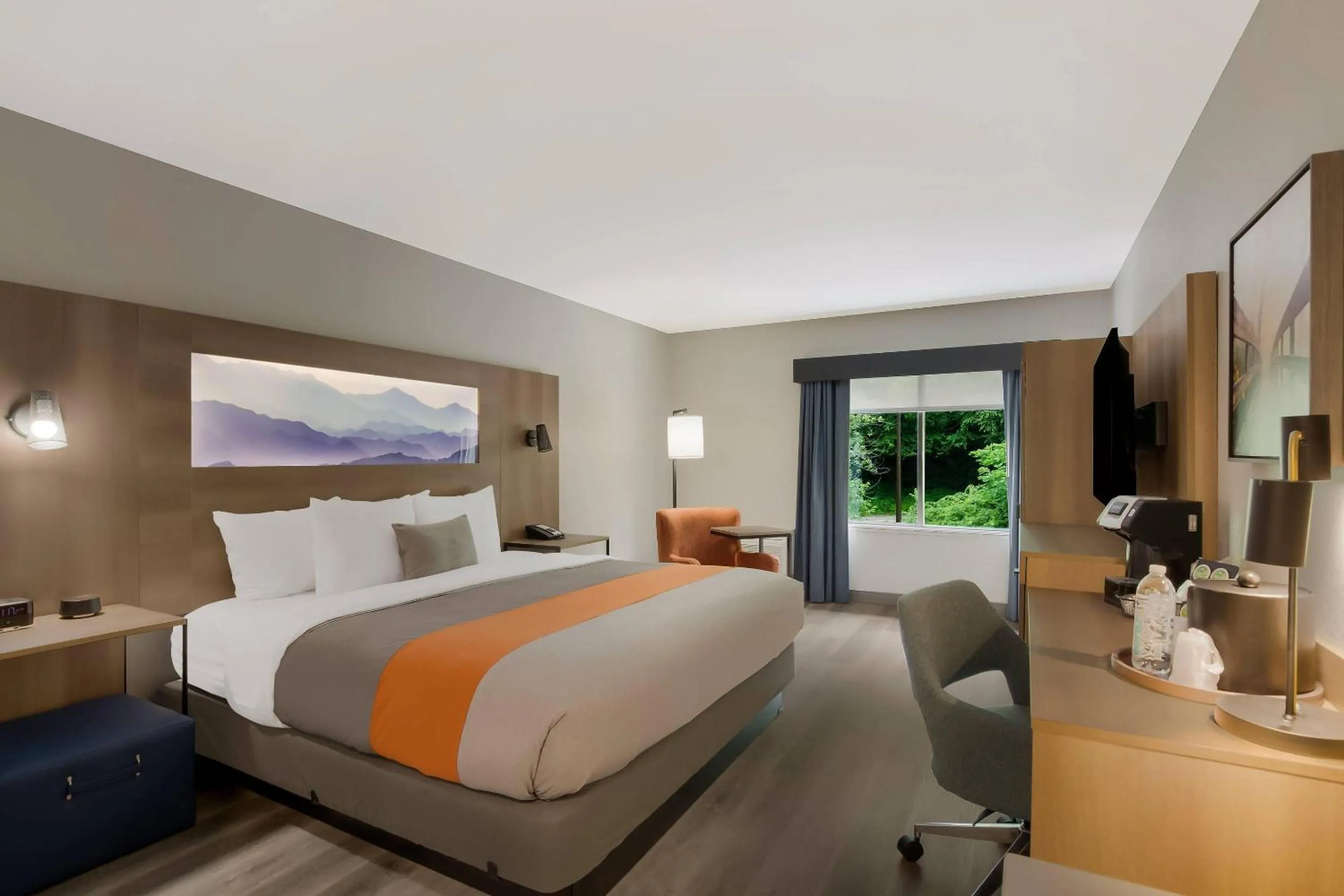 Bedroom, Bed in Graystone Lodge, an Ascend Collection Hotel