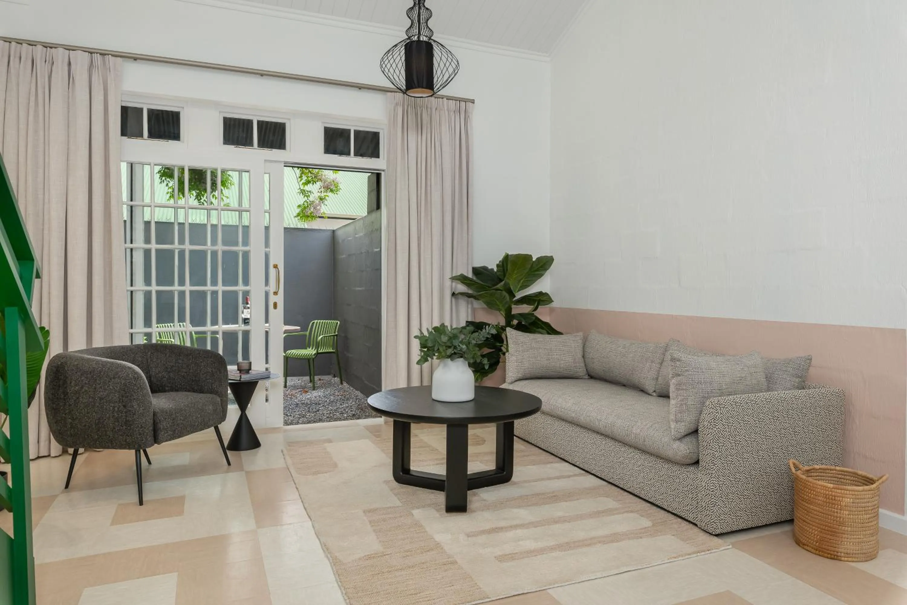 Living room in Neighbourgood Franschhoek