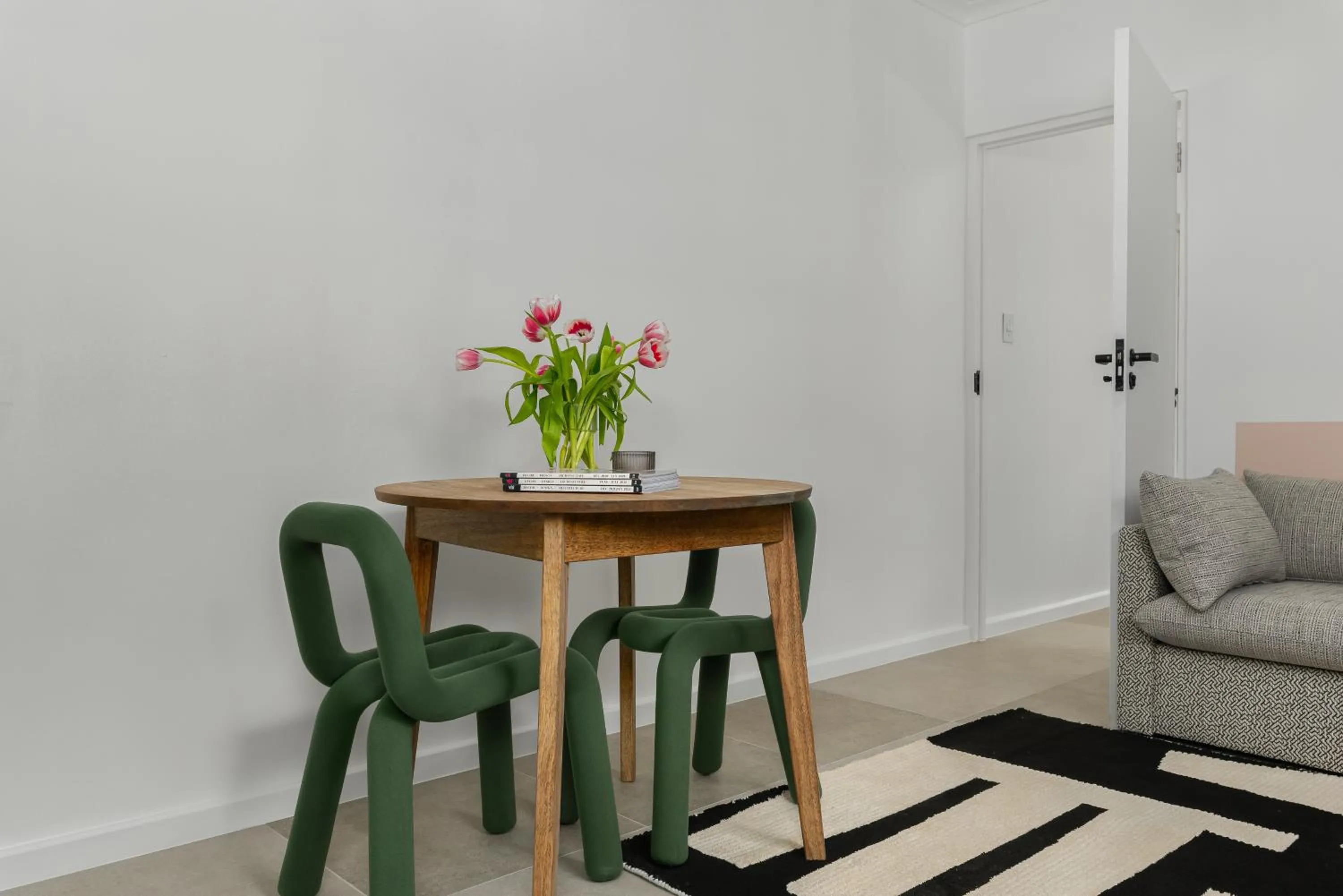 Seating area in Neighbourgood Franschhoek