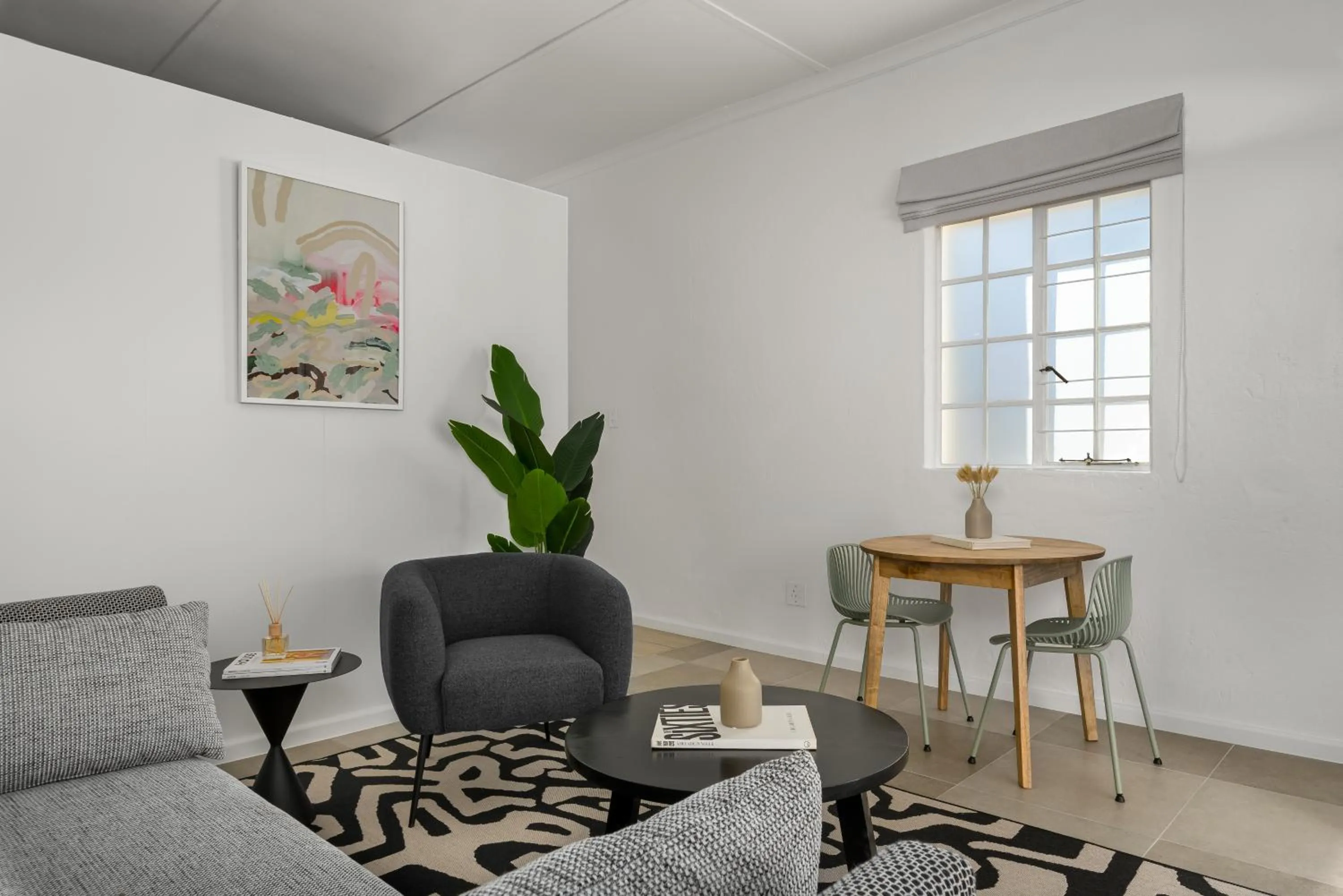 Living room in Neighbourgood Franschhoek