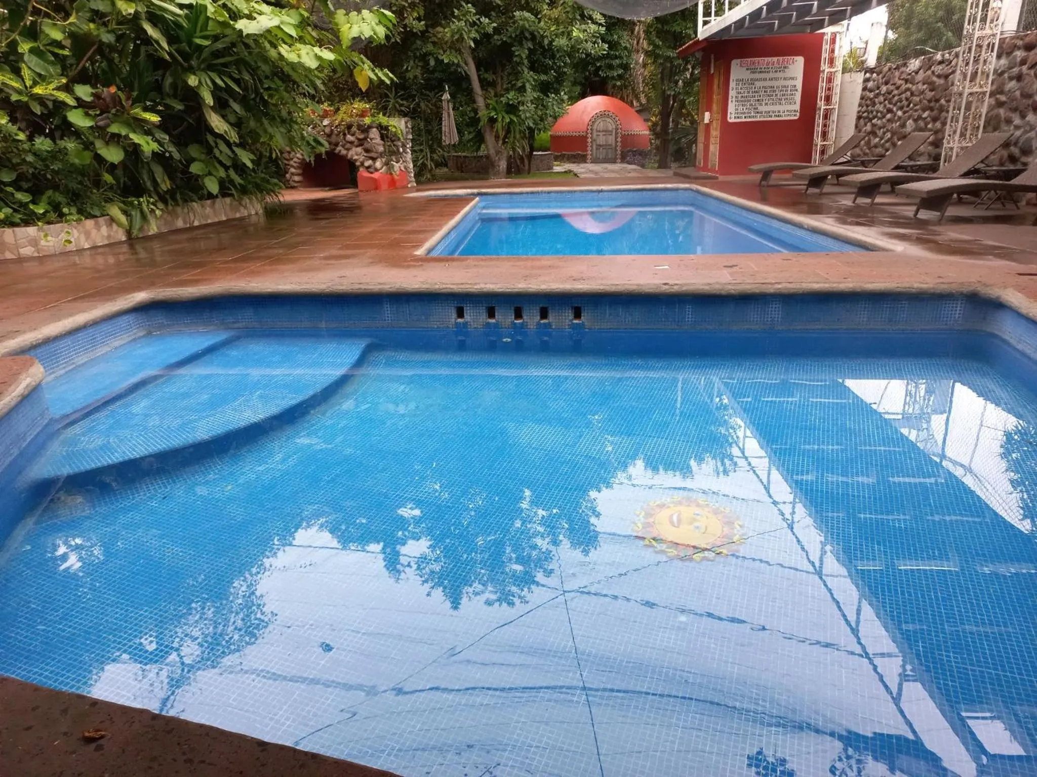 Swimming pool in El Molino Hotel Boutique