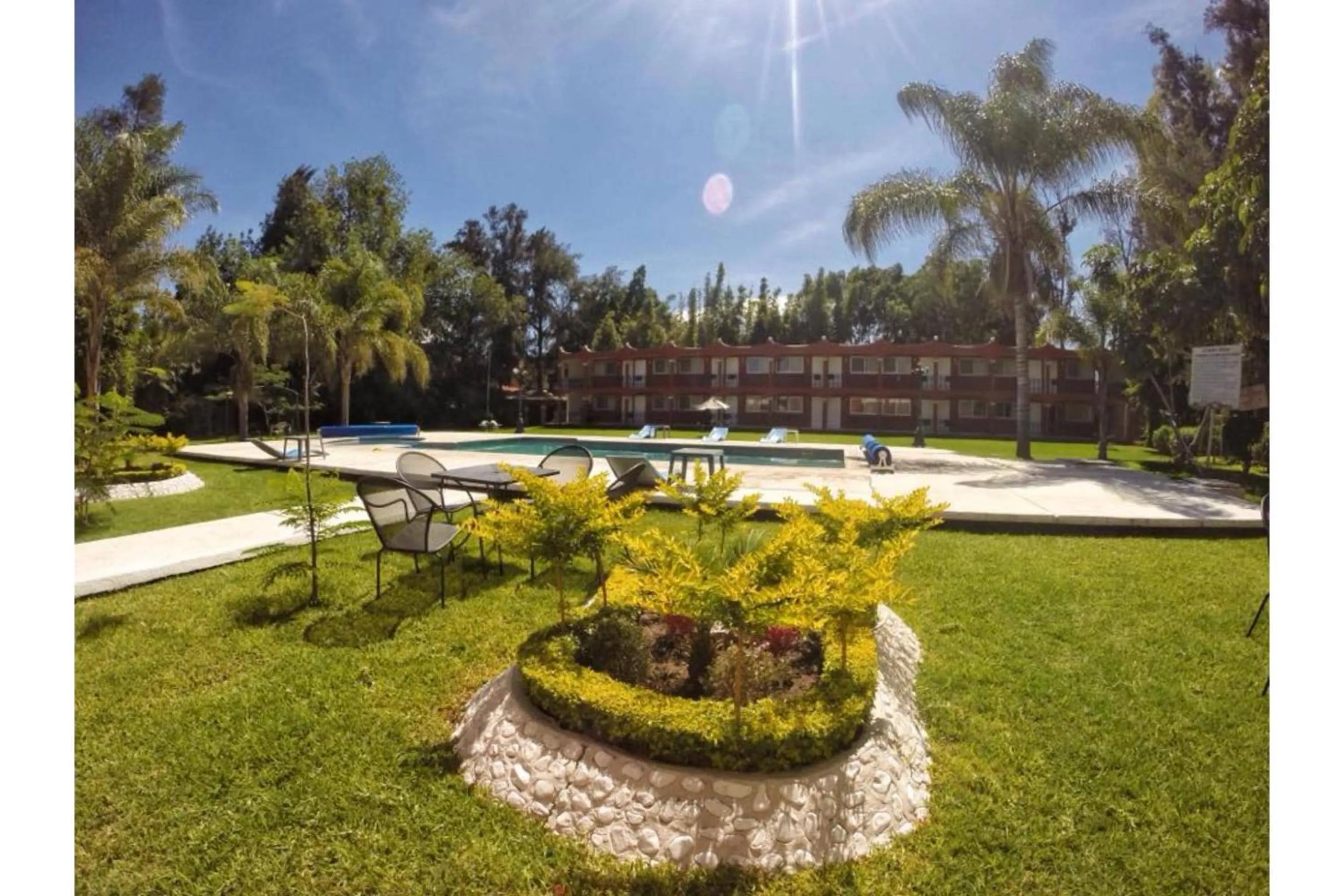 Swimming pool in Capital O Gran Hotel Campestre