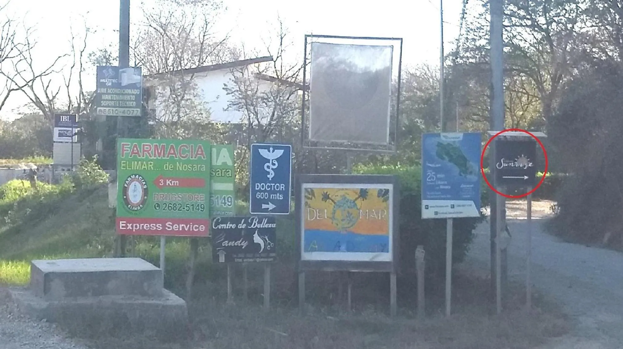 Property logo or sign in Nosara Sunrise Bed and Breakfast