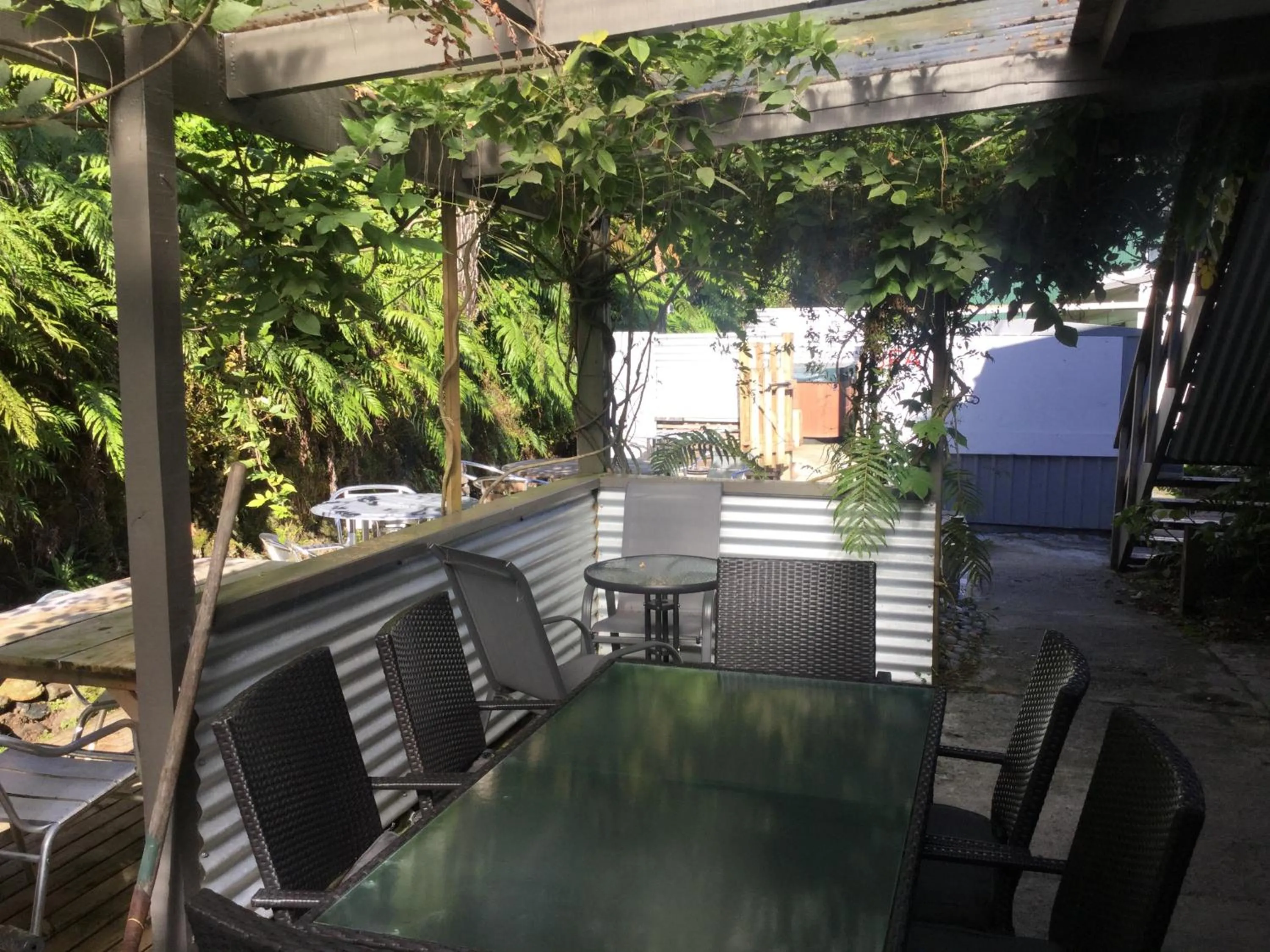 Patio in Ivorytowers Accommodation