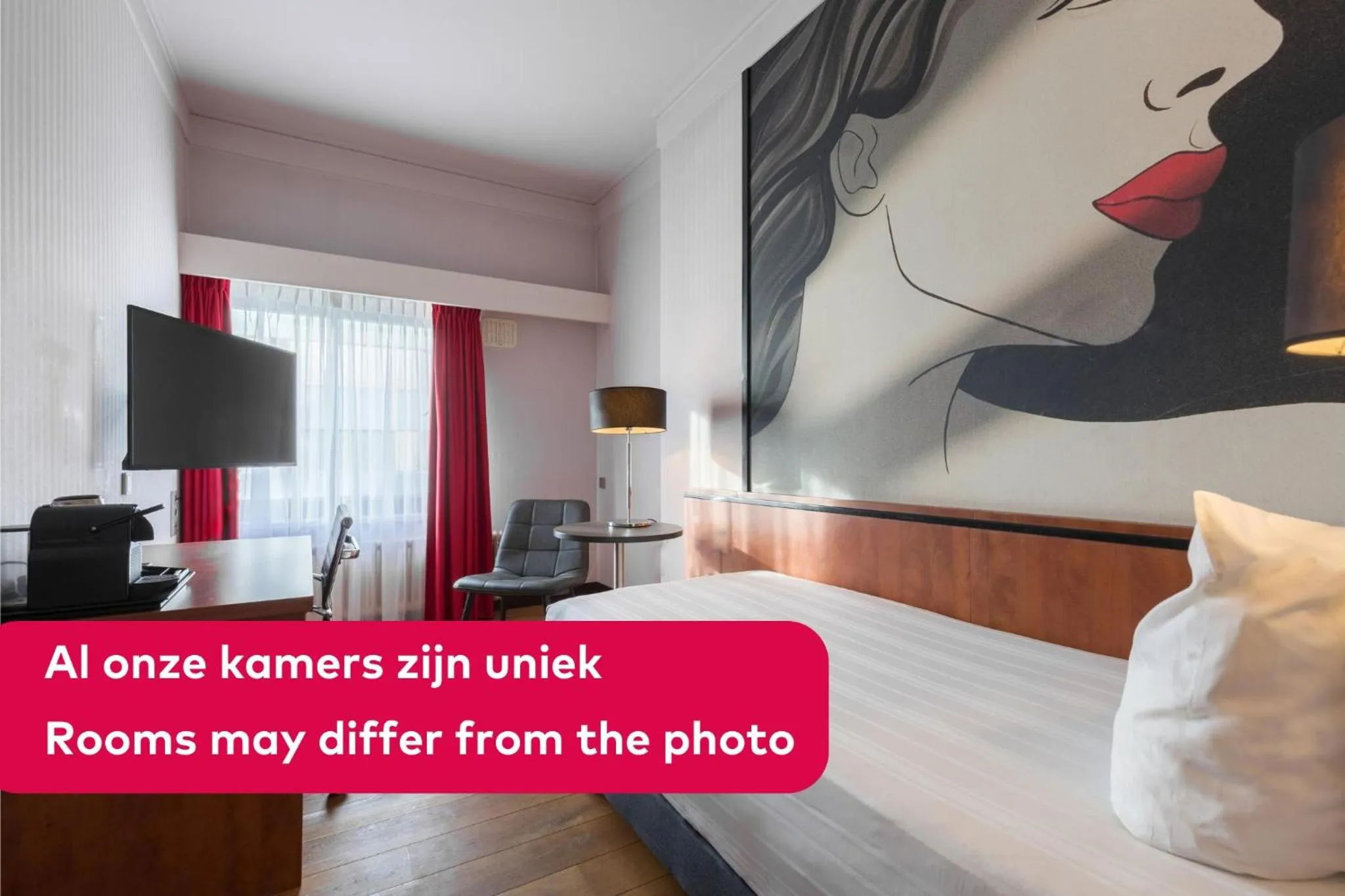 Photo of the whole room, Bed in Leonardo Hotel Utrecht City Center