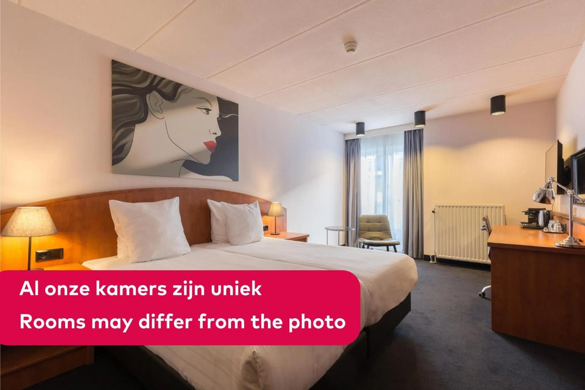 Photo of the whole room, Bed in Leonardo Hotel Utrecht City Center