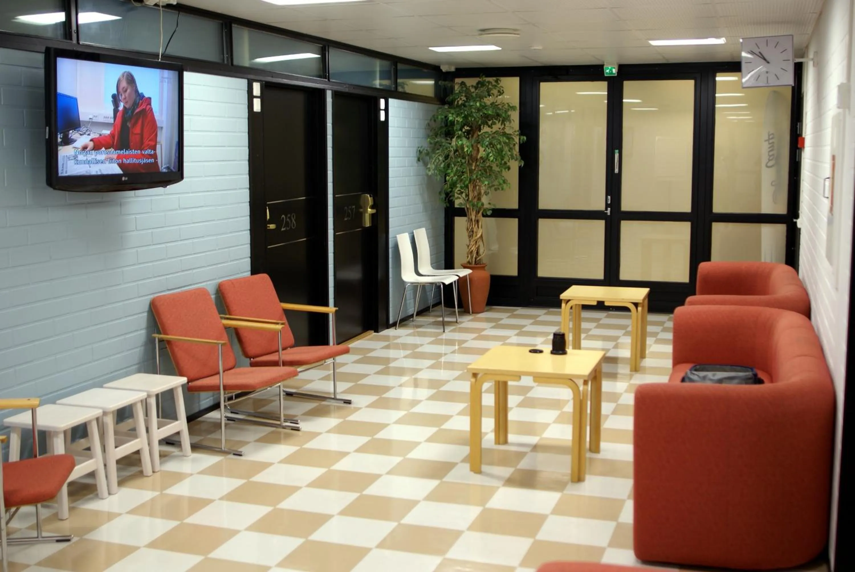 Communal lounge/ TV room in Imatra Spa Sport Camp