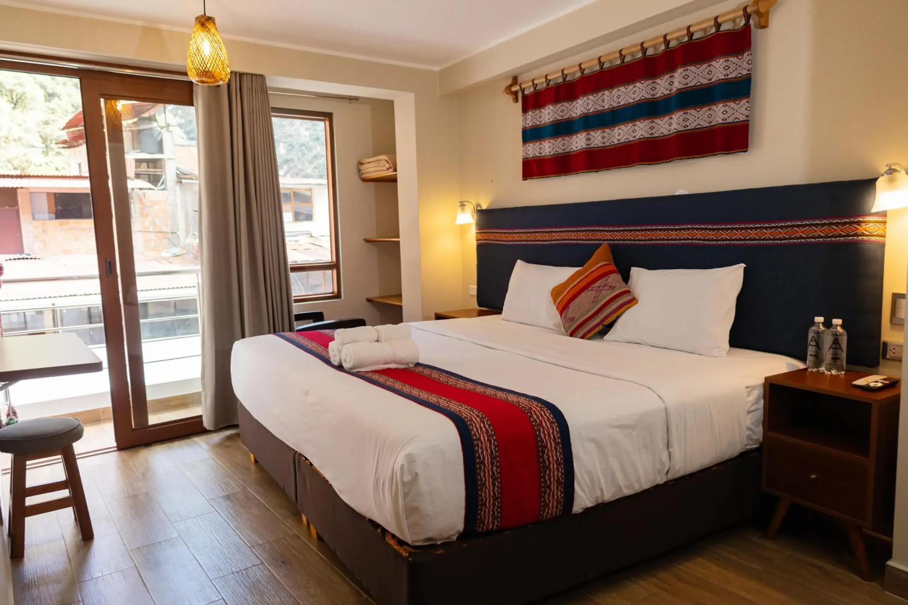 Bed in Rockrivers MachuPicchu Bed in Rockrivers MachuPicchu