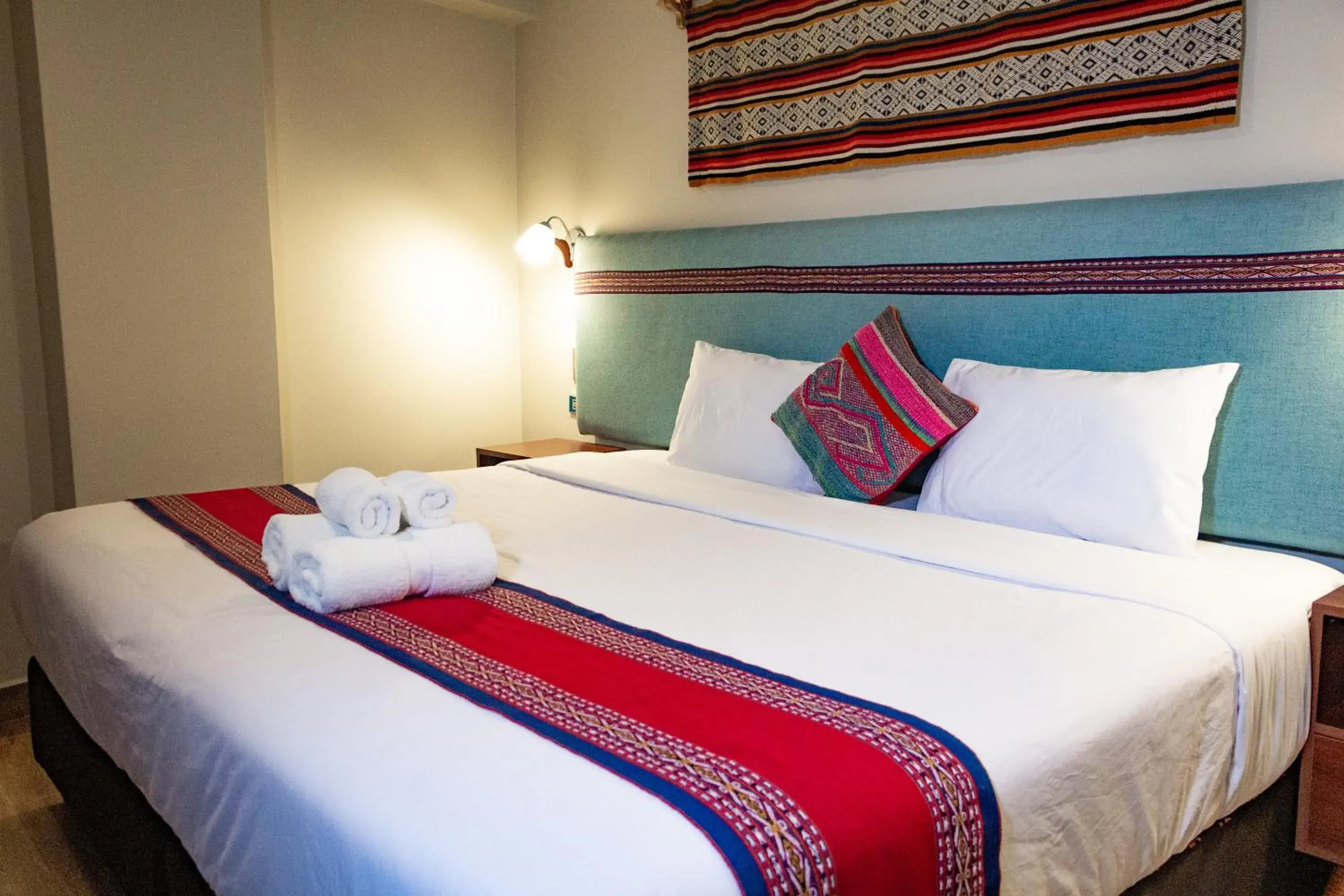 Bed in Rockrivers MachuPicchu Bed in Rockrivers MachuPicchu