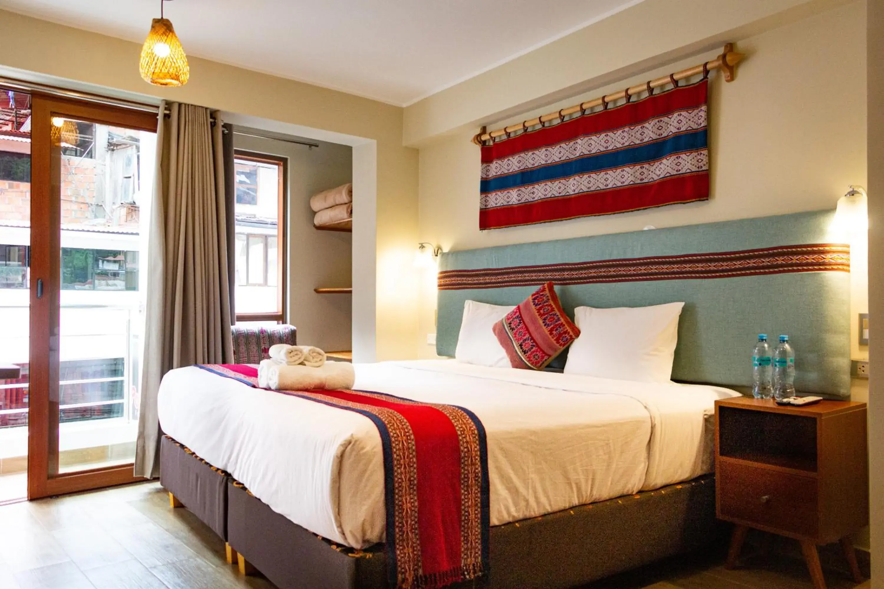 Bed in Rockrivers MachuPicchu Bed in Rockrivers MachuPicchu