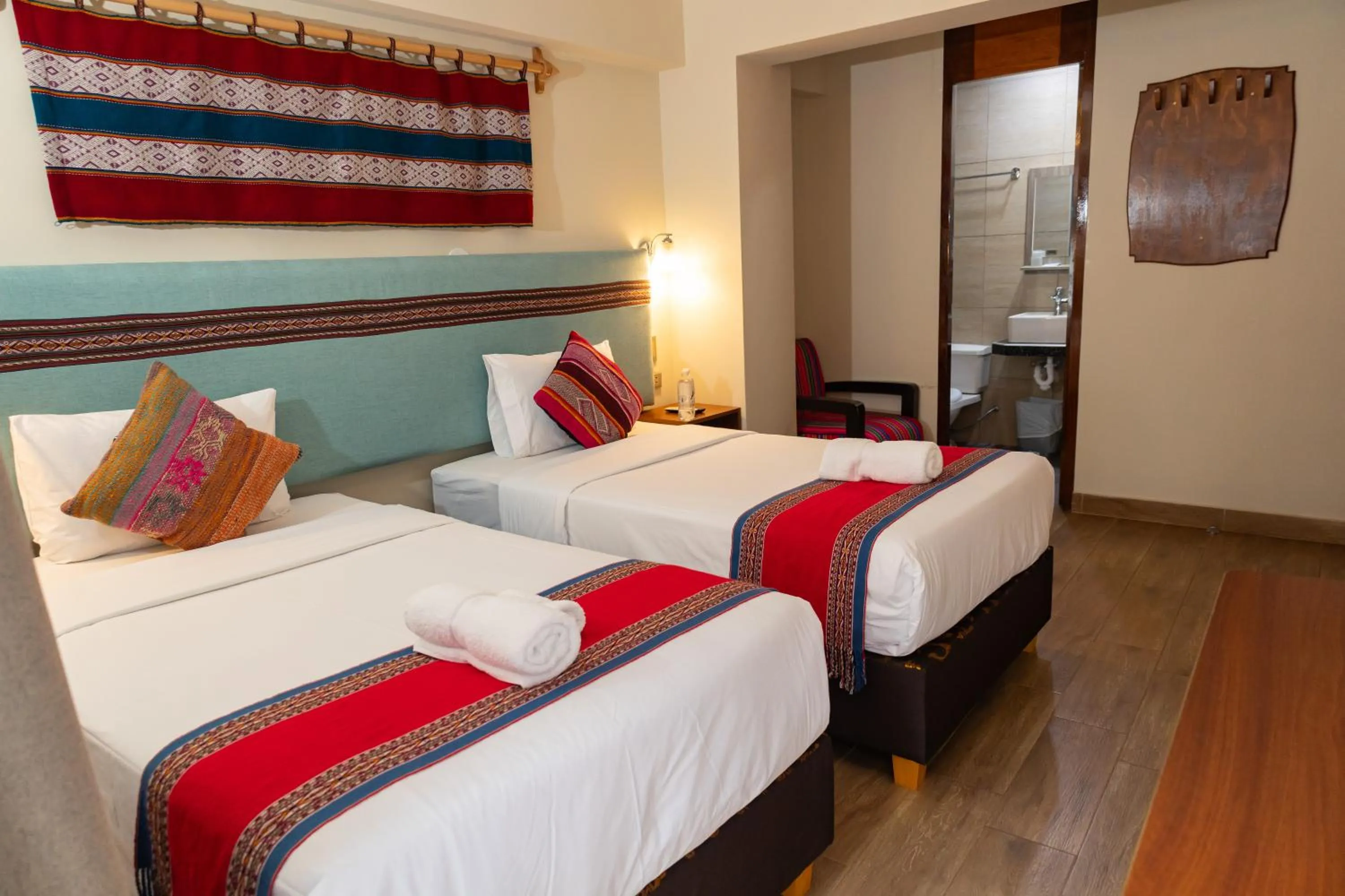 Double or Twin Room with Balcony in Rockrivers Plaza MachuPicchu
