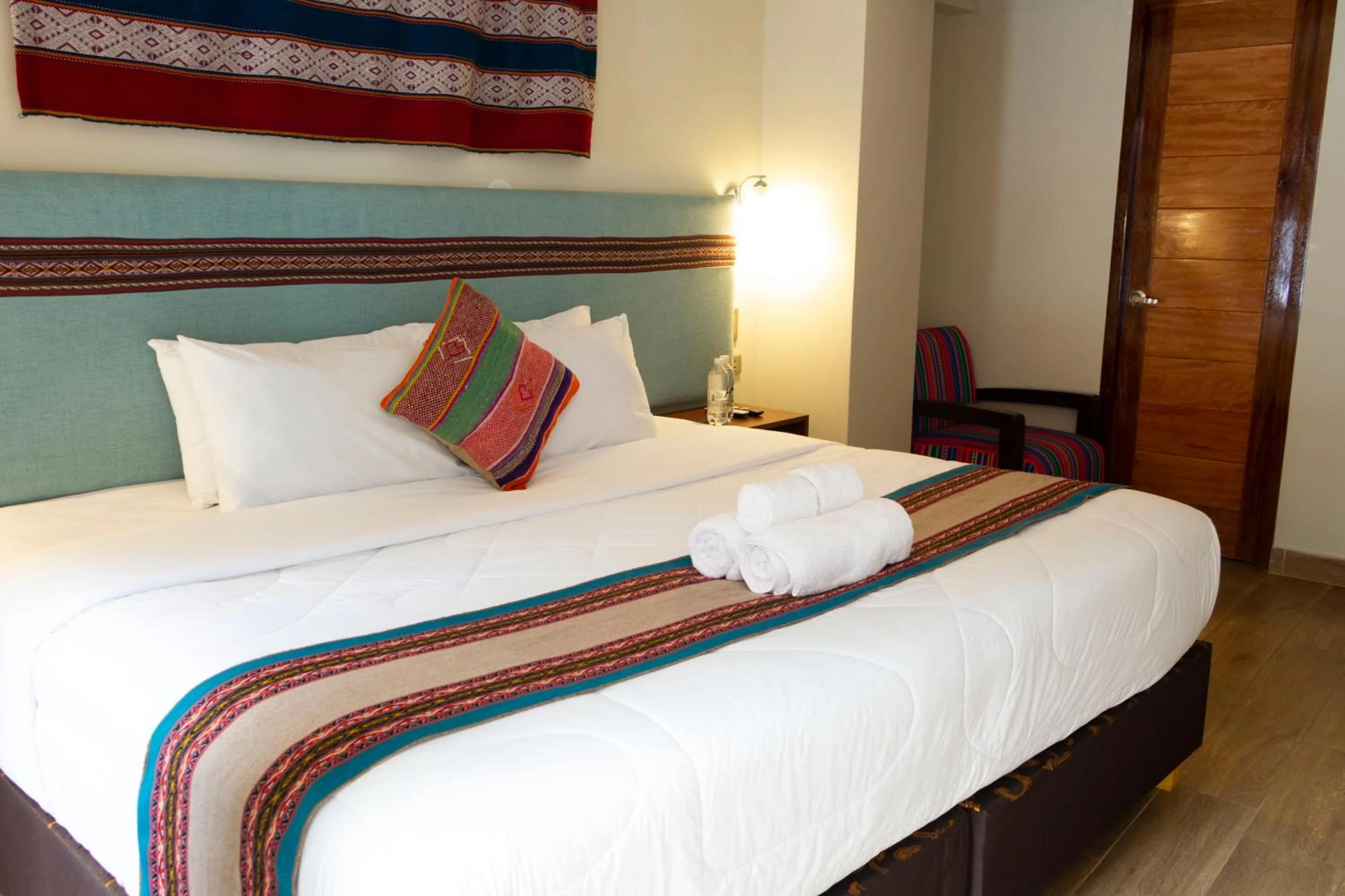 Double or Twin Room with Balcony in Rockrivers Plaza MachuPicchu