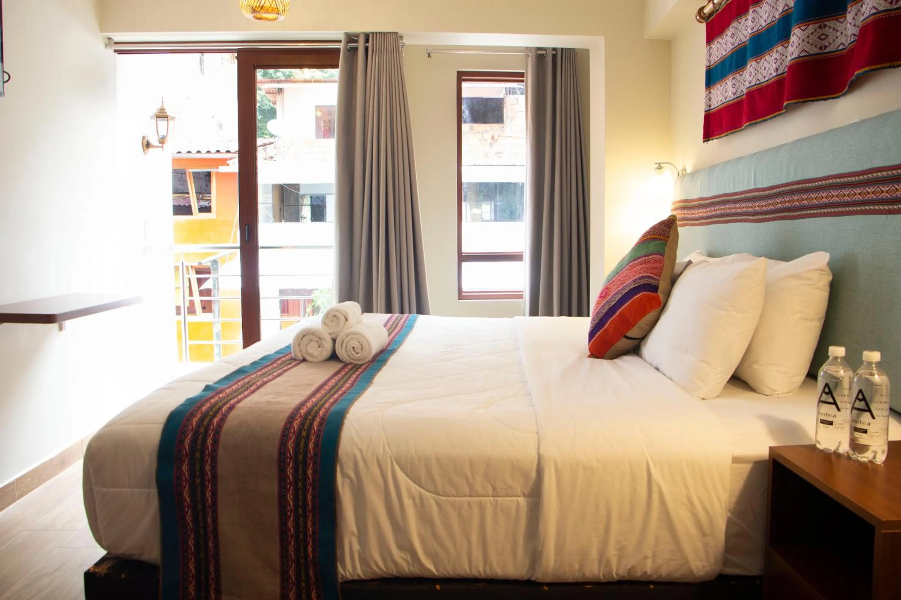 Double or Twin Room with Balcony in Rockrivers Plaza MachuPicchu