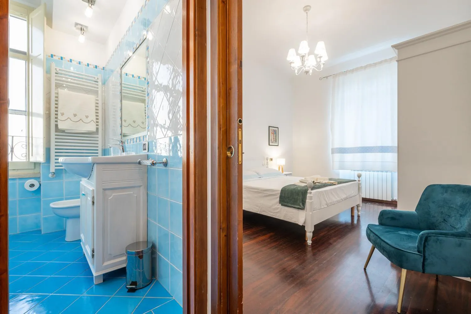 Bedroom, Bed in Greta House San Benedetto
