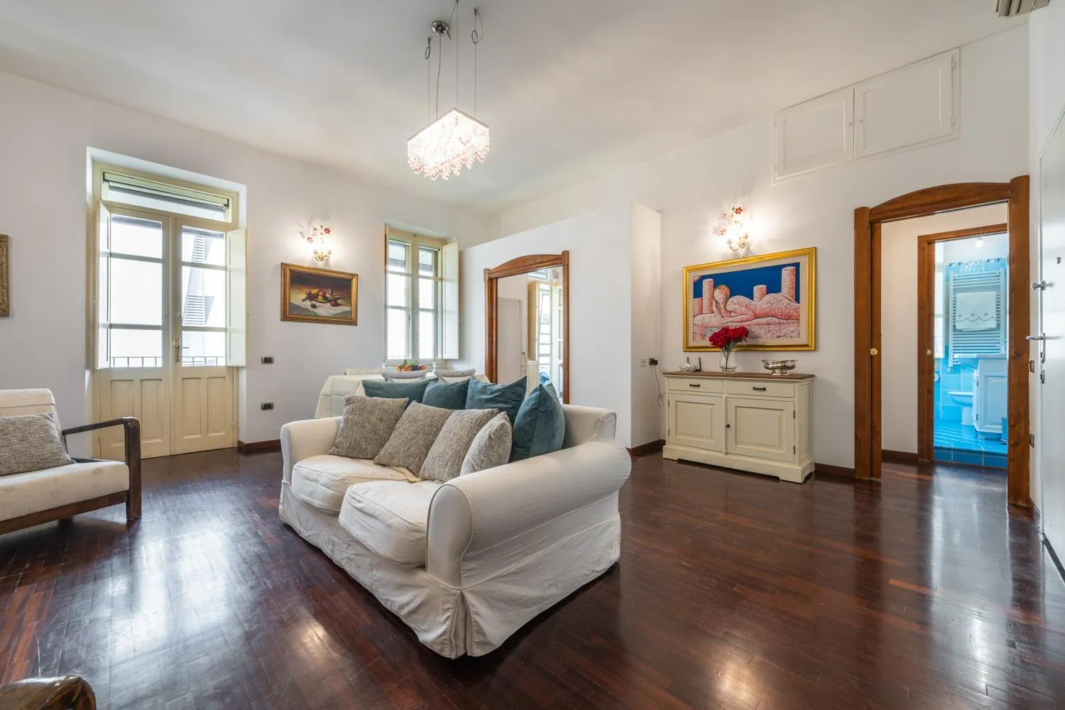 Living room in Greta House San Benedetto