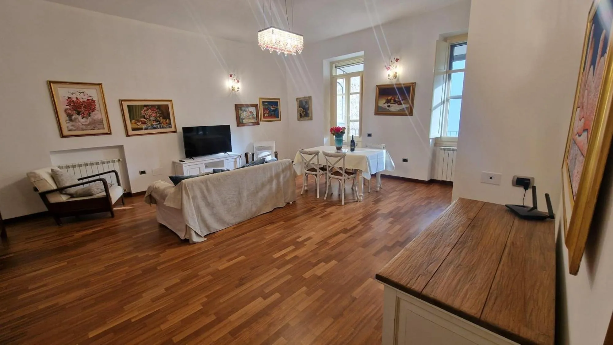 Living room in Greta House San Benedetto