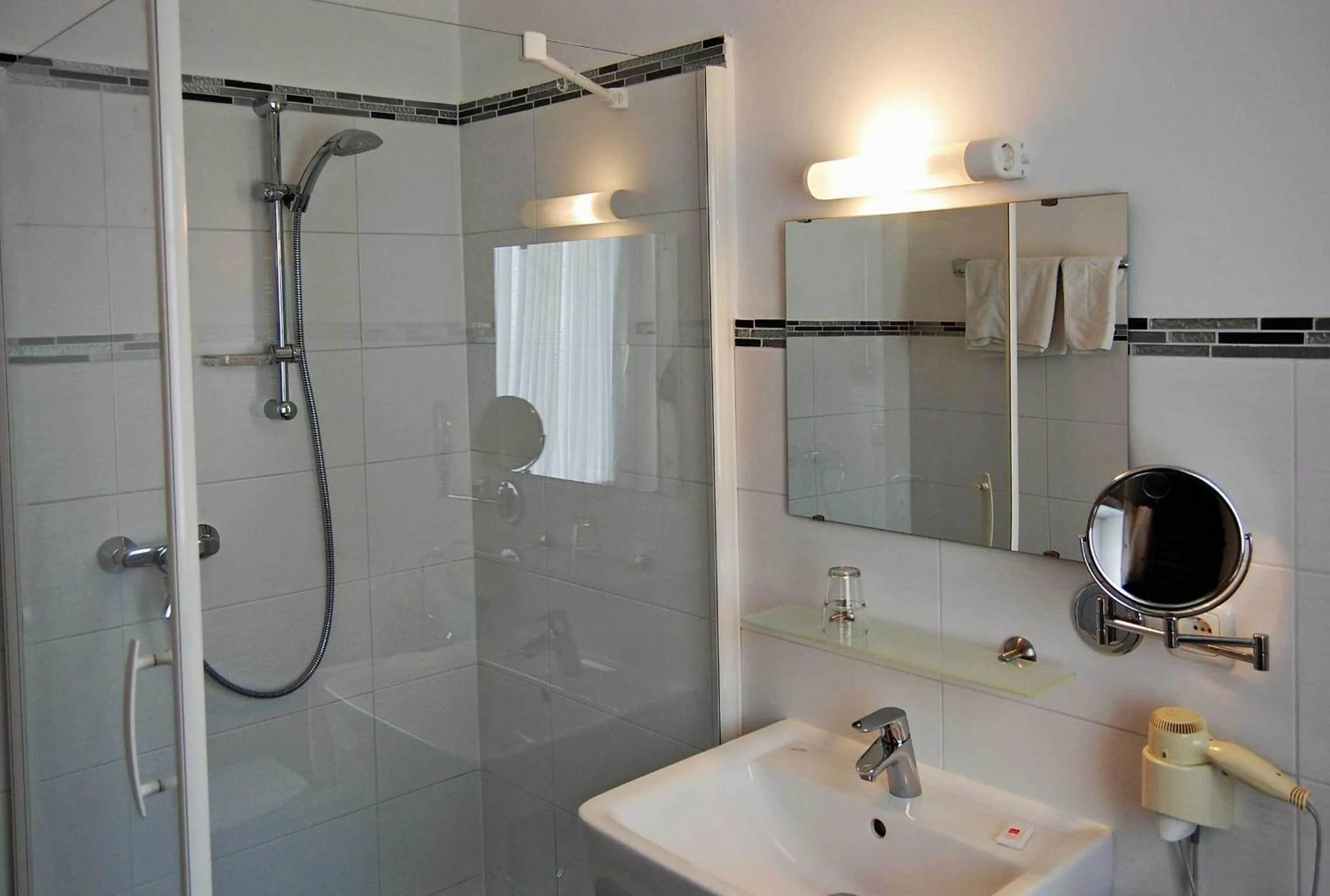 Shower in Hotel Marienhof