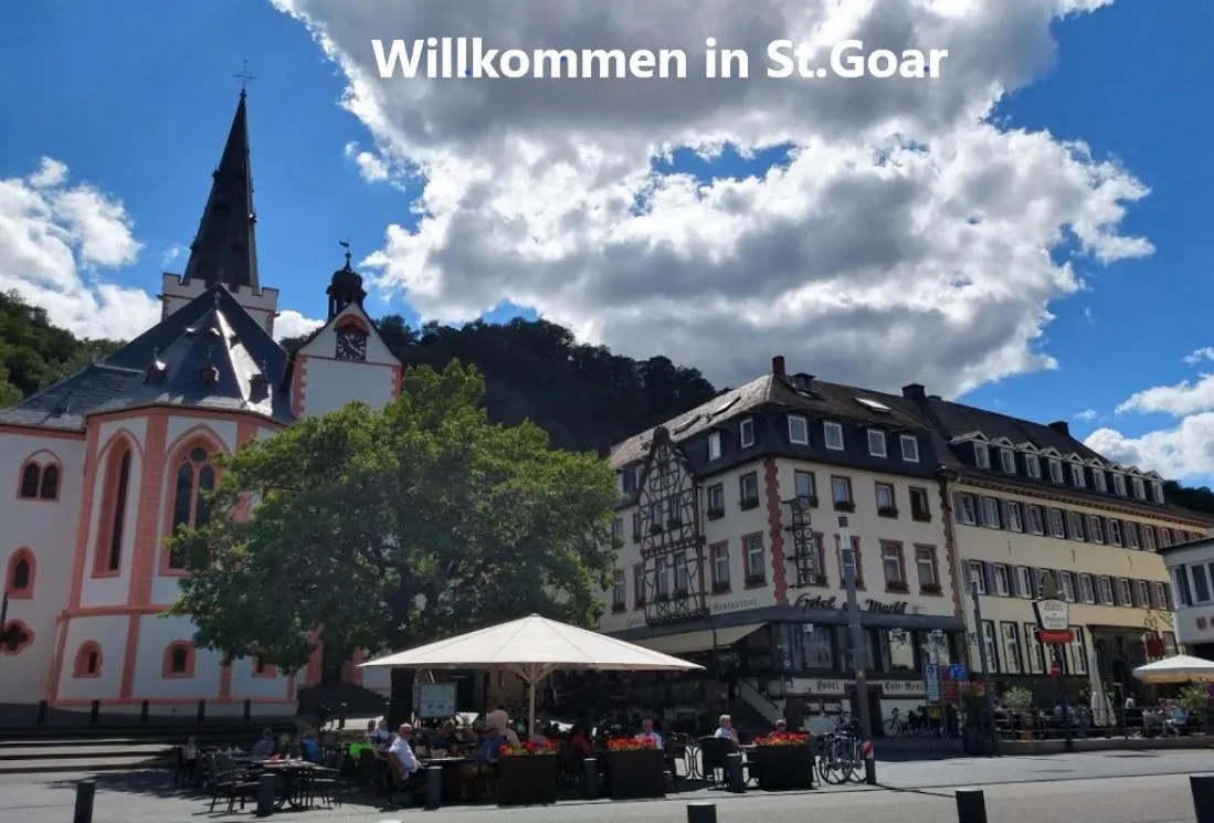 Standard Double Room with River View in Hotel am Markt Sankt Goar