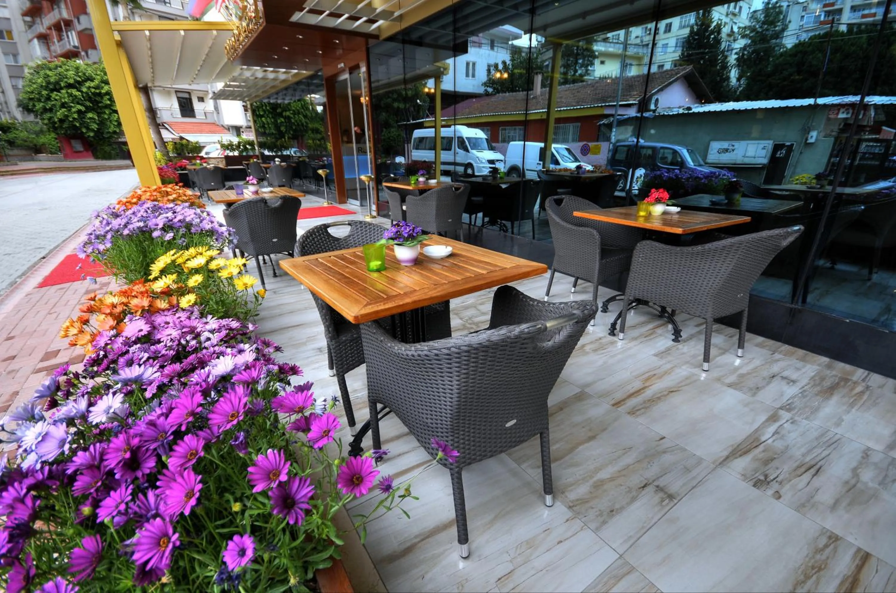 Balcony/Terrace in Golden Deluxe Hotel