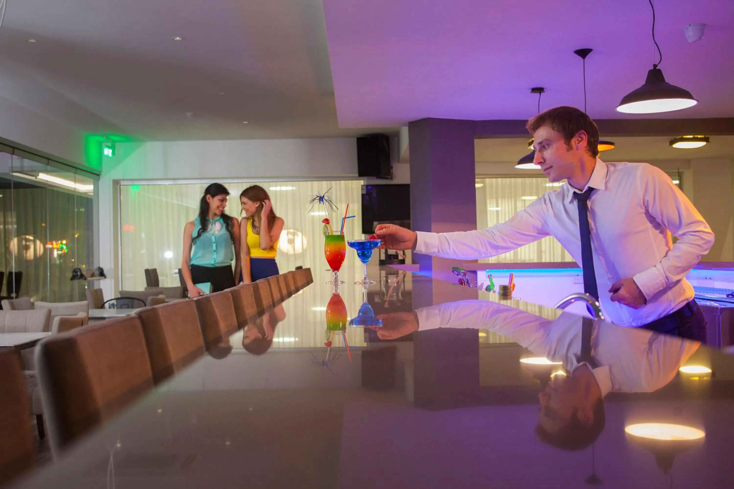 Lounge or bar in Princessa Vera Hotel Apartments
