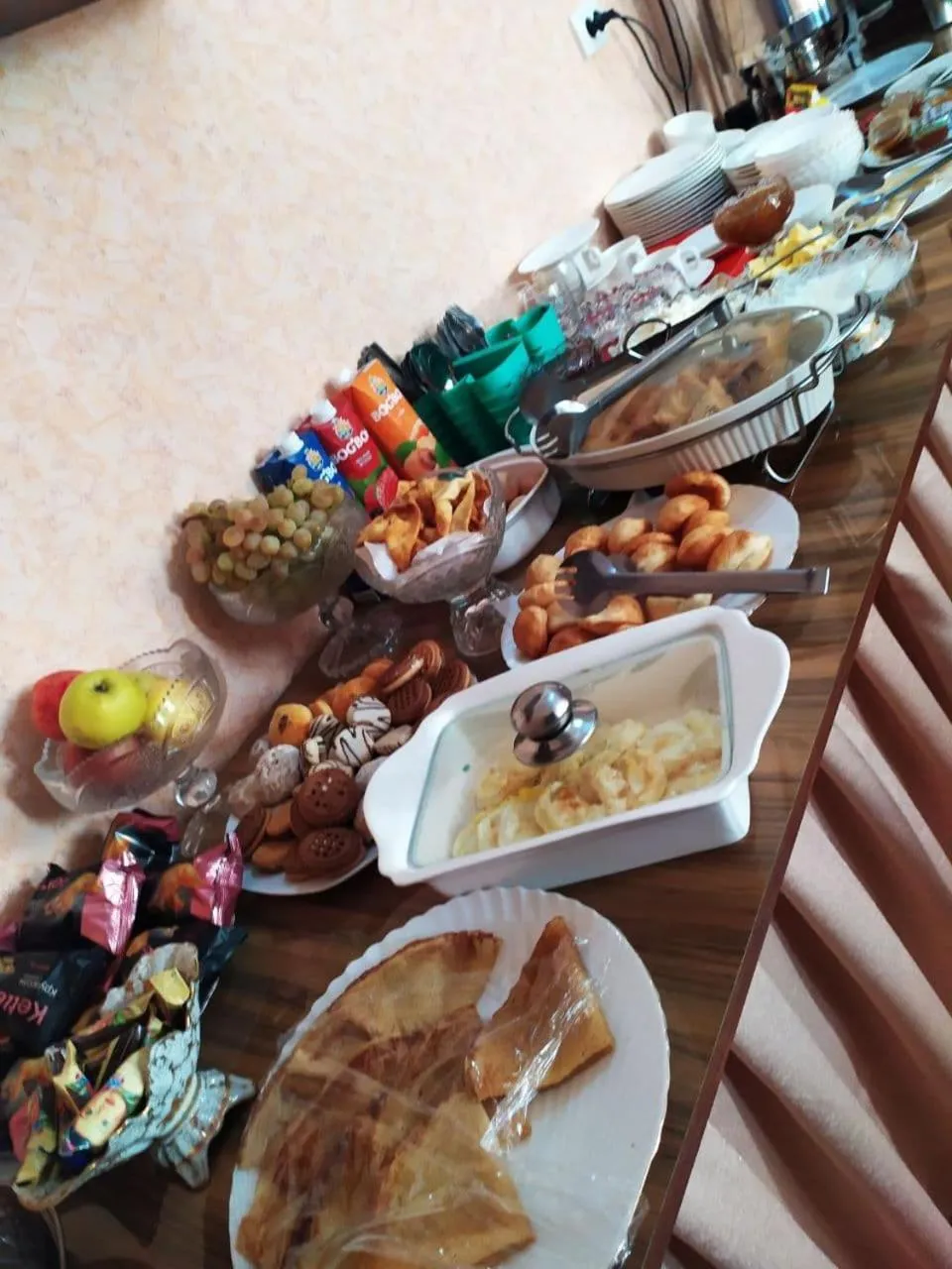 Buffet breakfast in RATMINA HOTEL