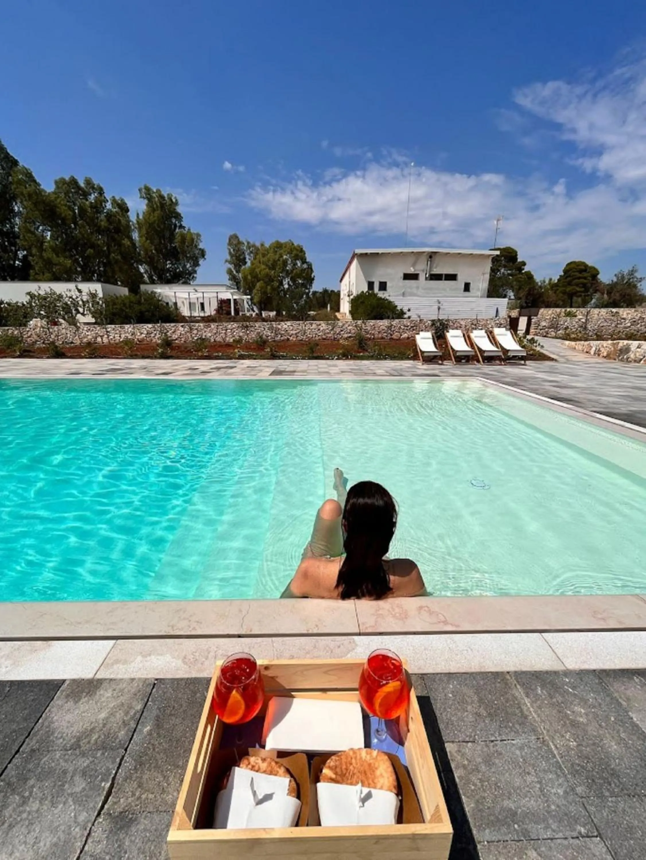 Swimming pool in TerreAmare Agriturismo