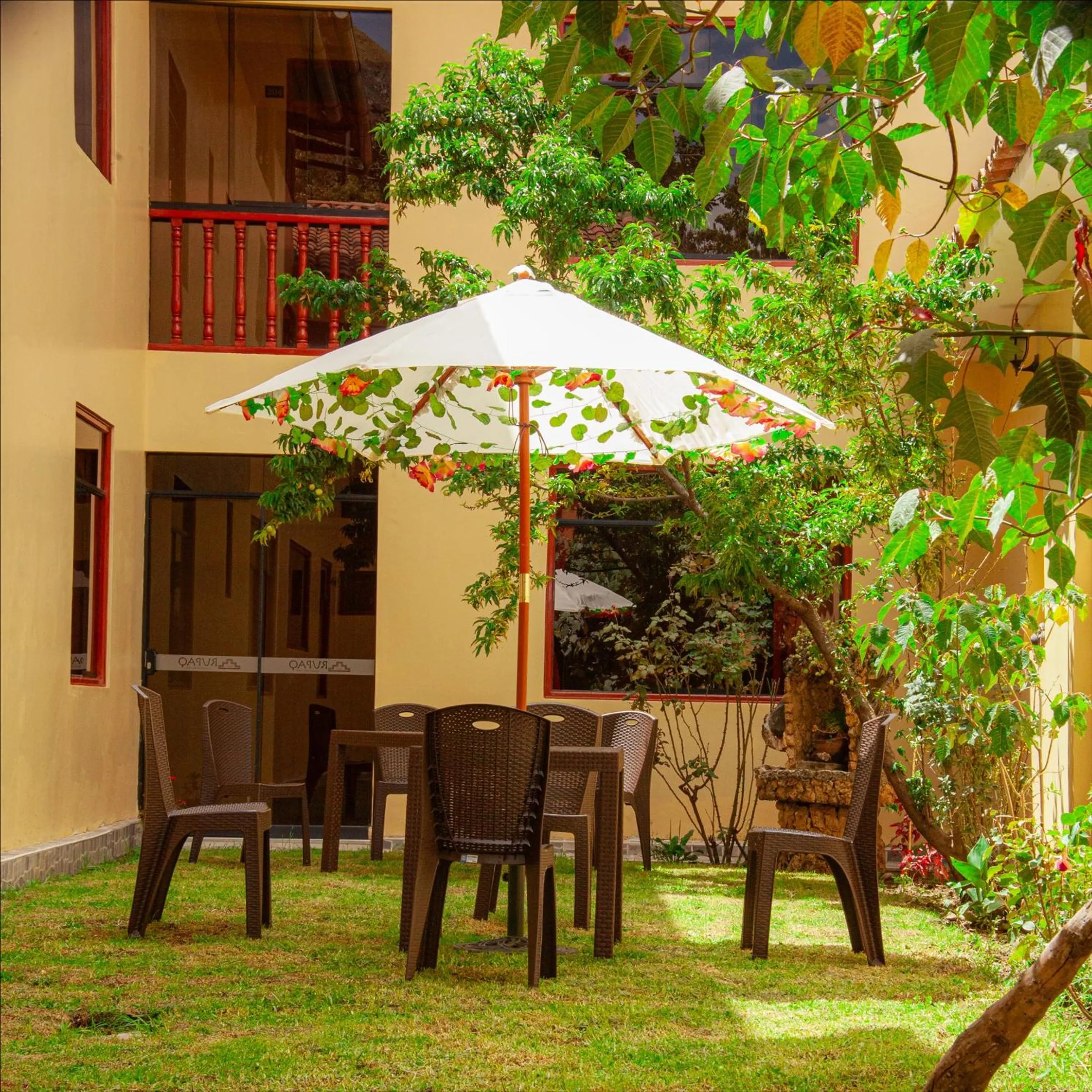 Garden in Hotel Valle Mistico