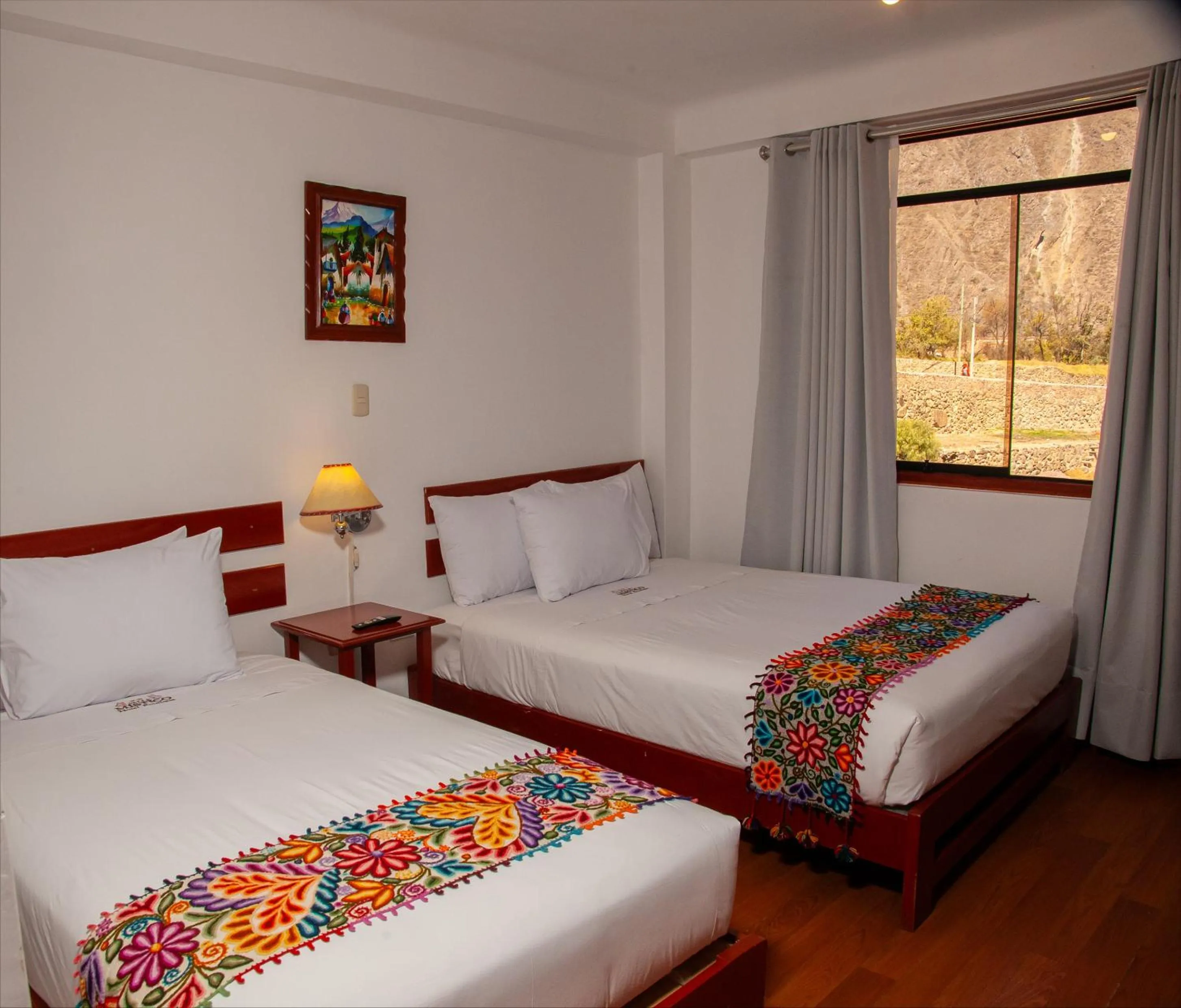 Photo of the whole room, Bed in Hotel Valle Mistico