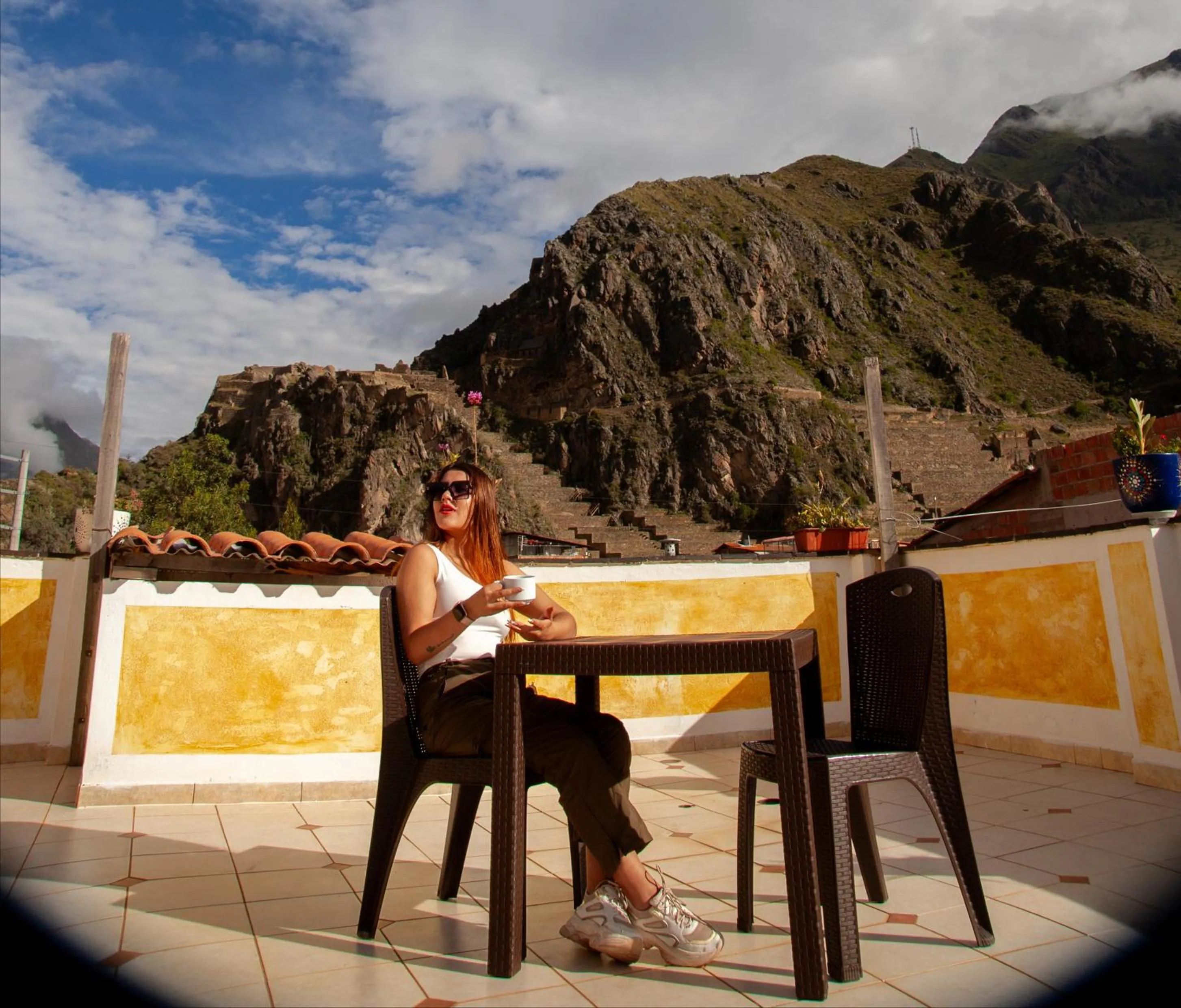 Balcony/Terrace in Hotel Valle Mistico