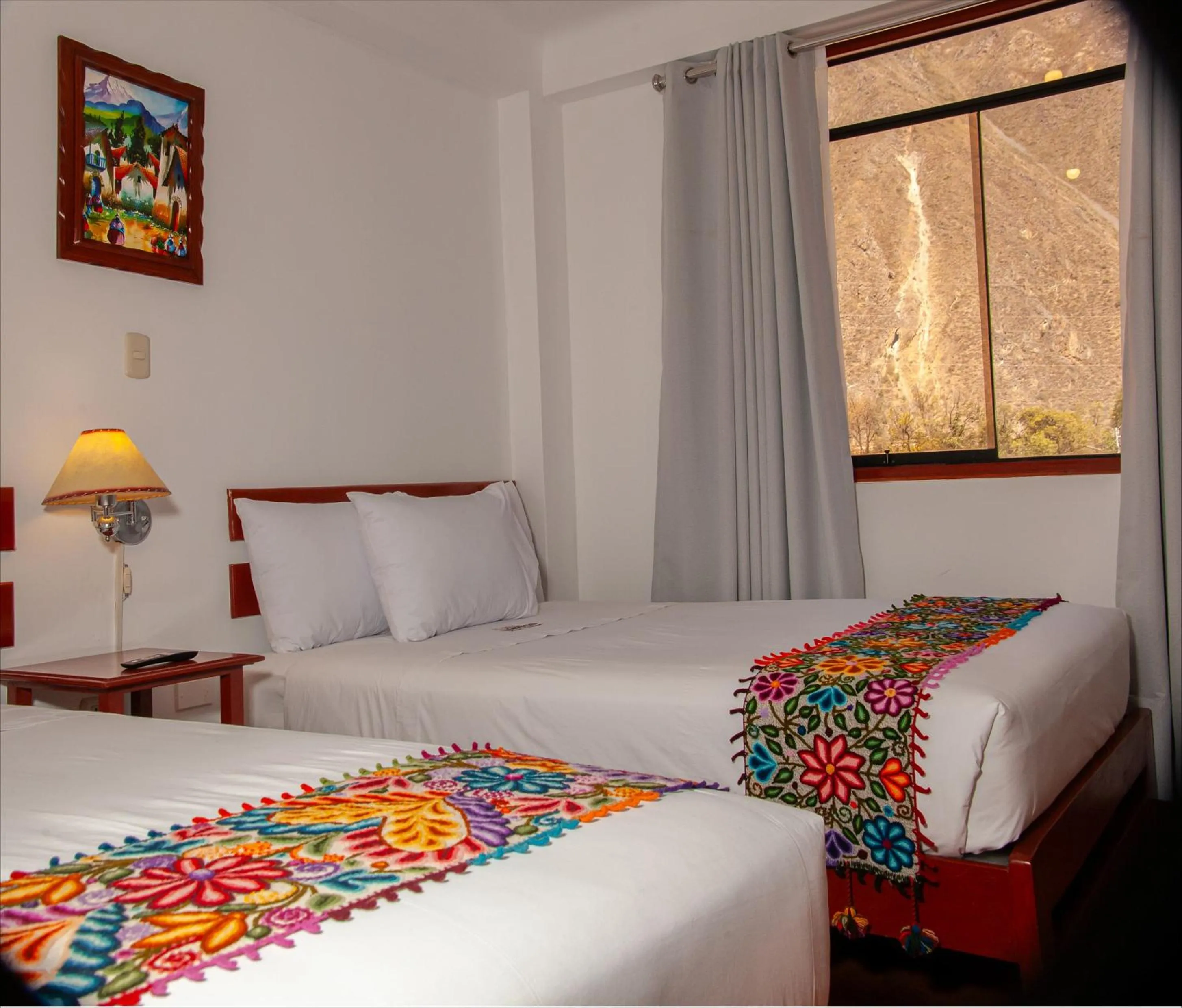 Photo of the whole room, Bed in Hotel Valle Mistico