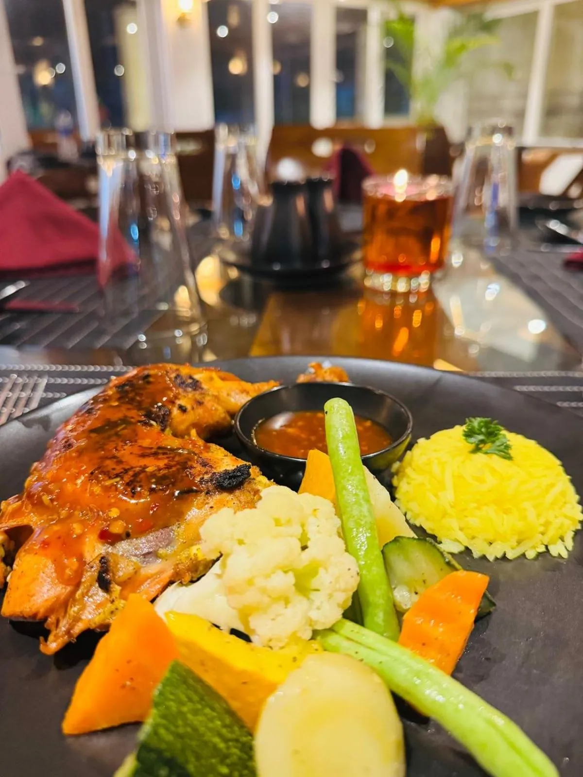 Food and drinks in Queens Lake Cabin