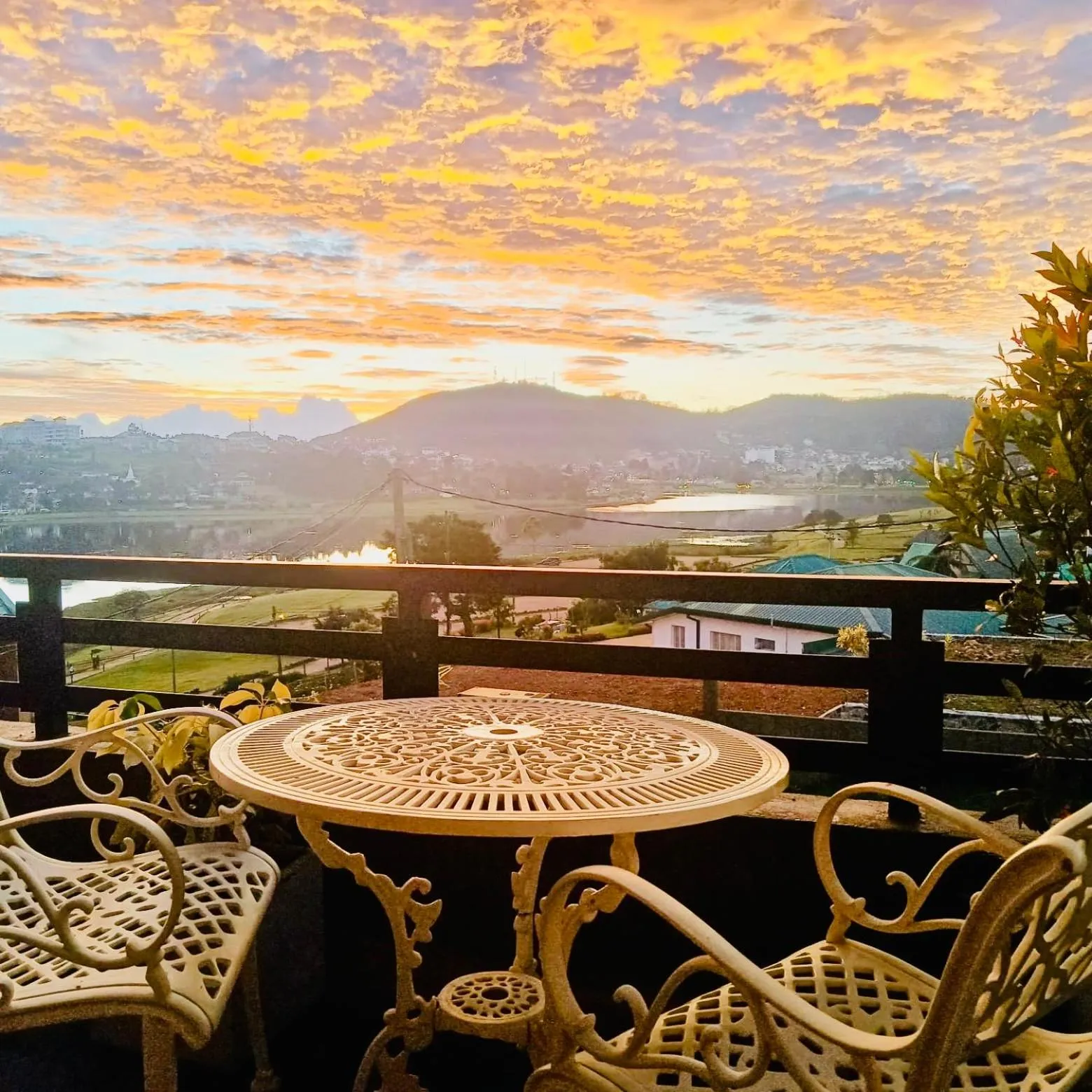 Natural landscape in Queens Lake Cabin