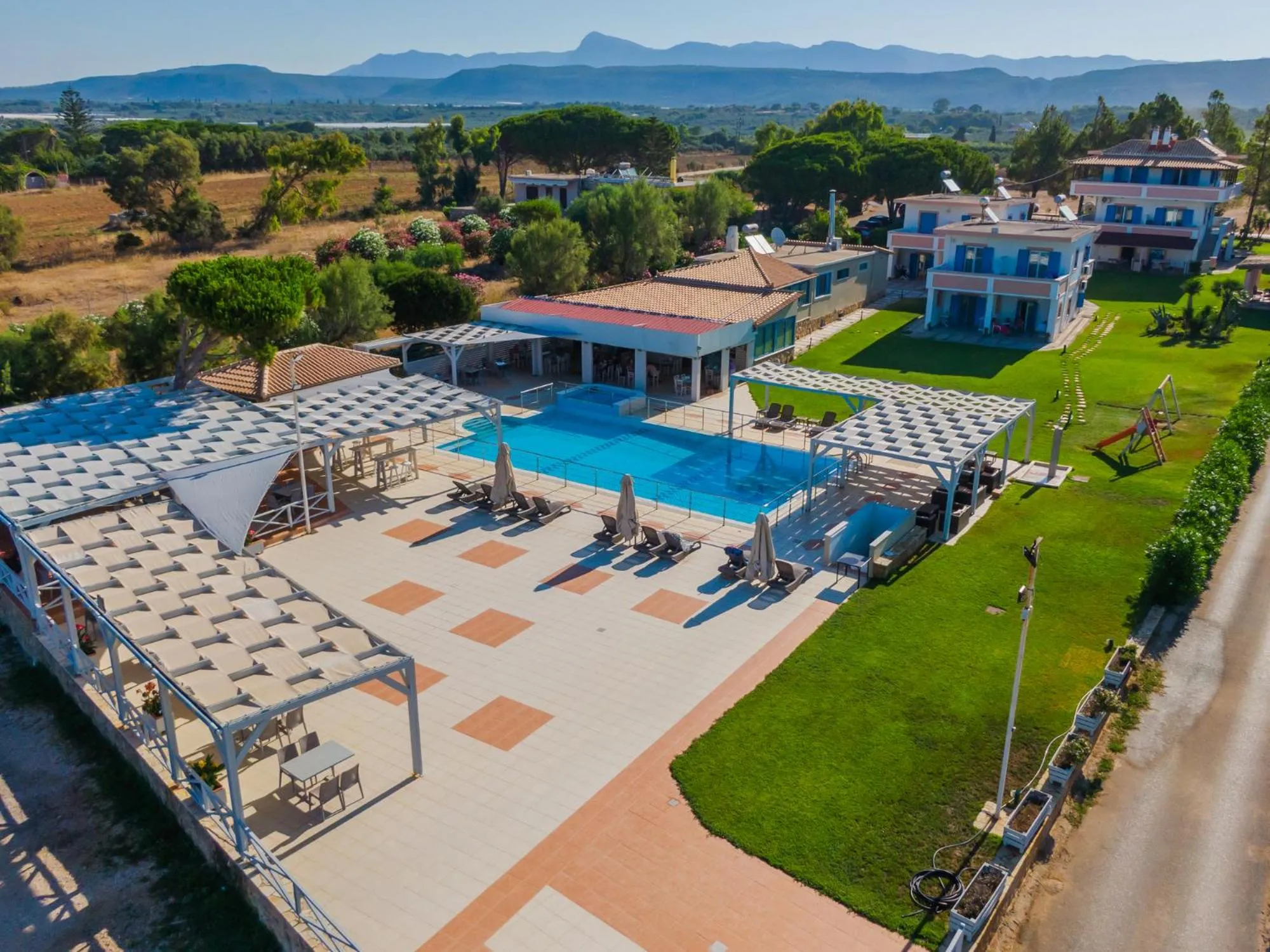 Property building in Mesogeios Hotel