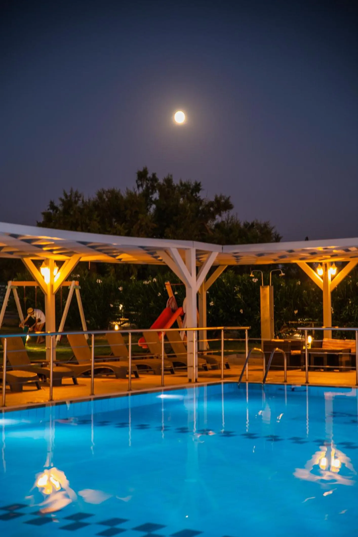 Swimming pool in Mesogeios Hotel