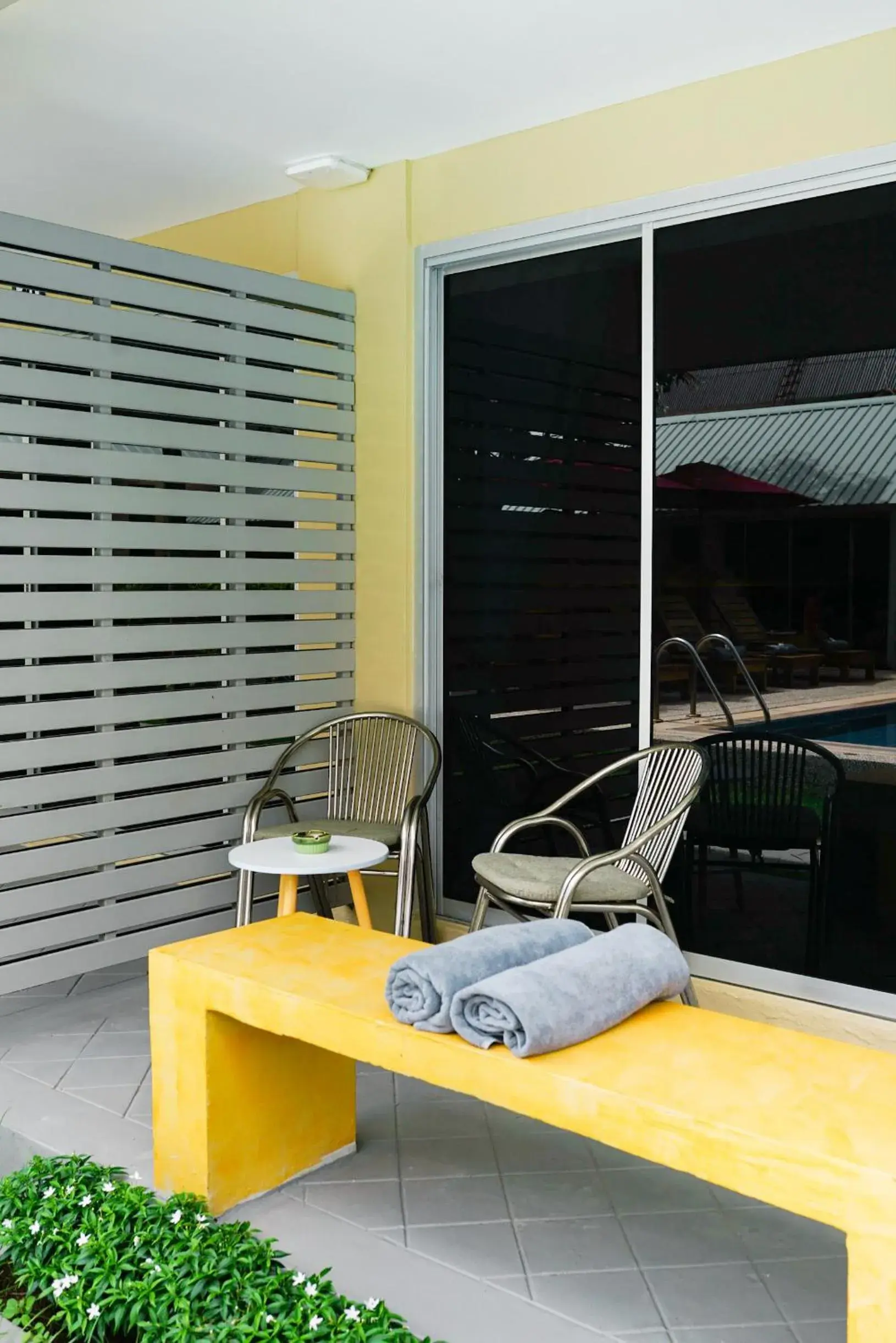 sunbed in Maiiam Bungalows Kata Beach sunbed in Maiiam Bungalows Kata Beach