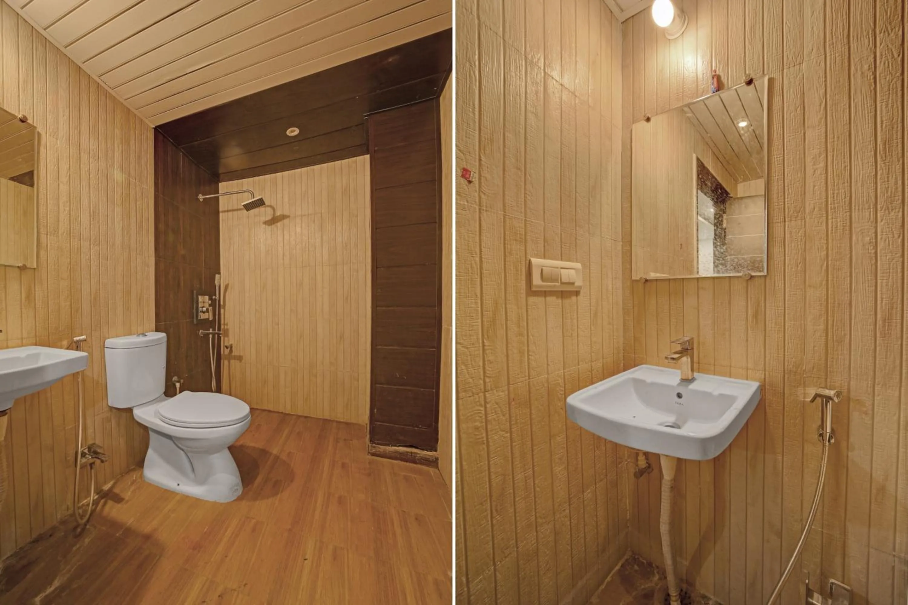 Bathroom in Super Hotel O Vachan Garden And Resort