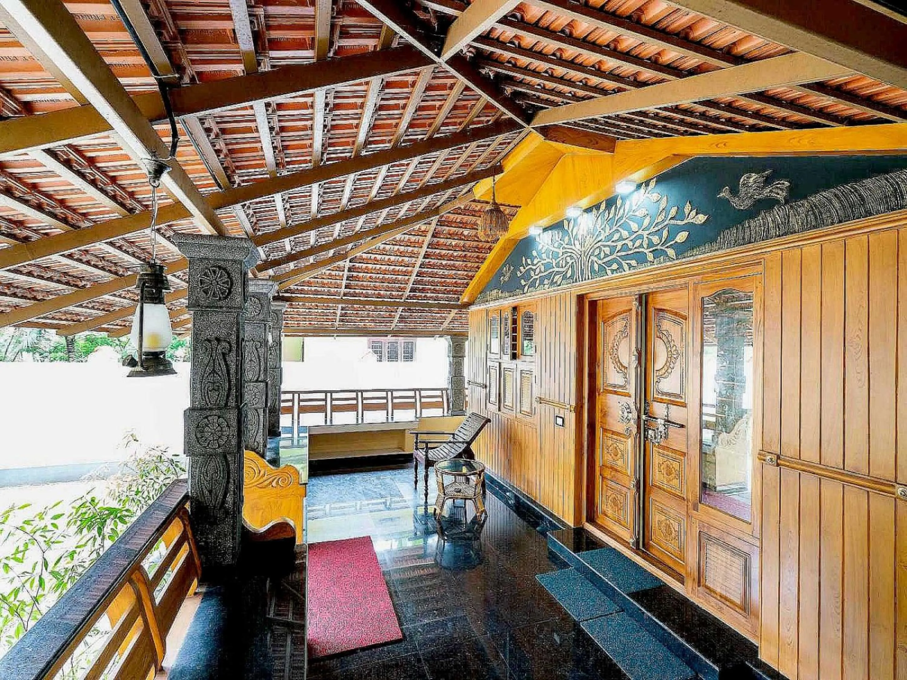 Lobby or reception in Hotel O ATHARVAM RESORT