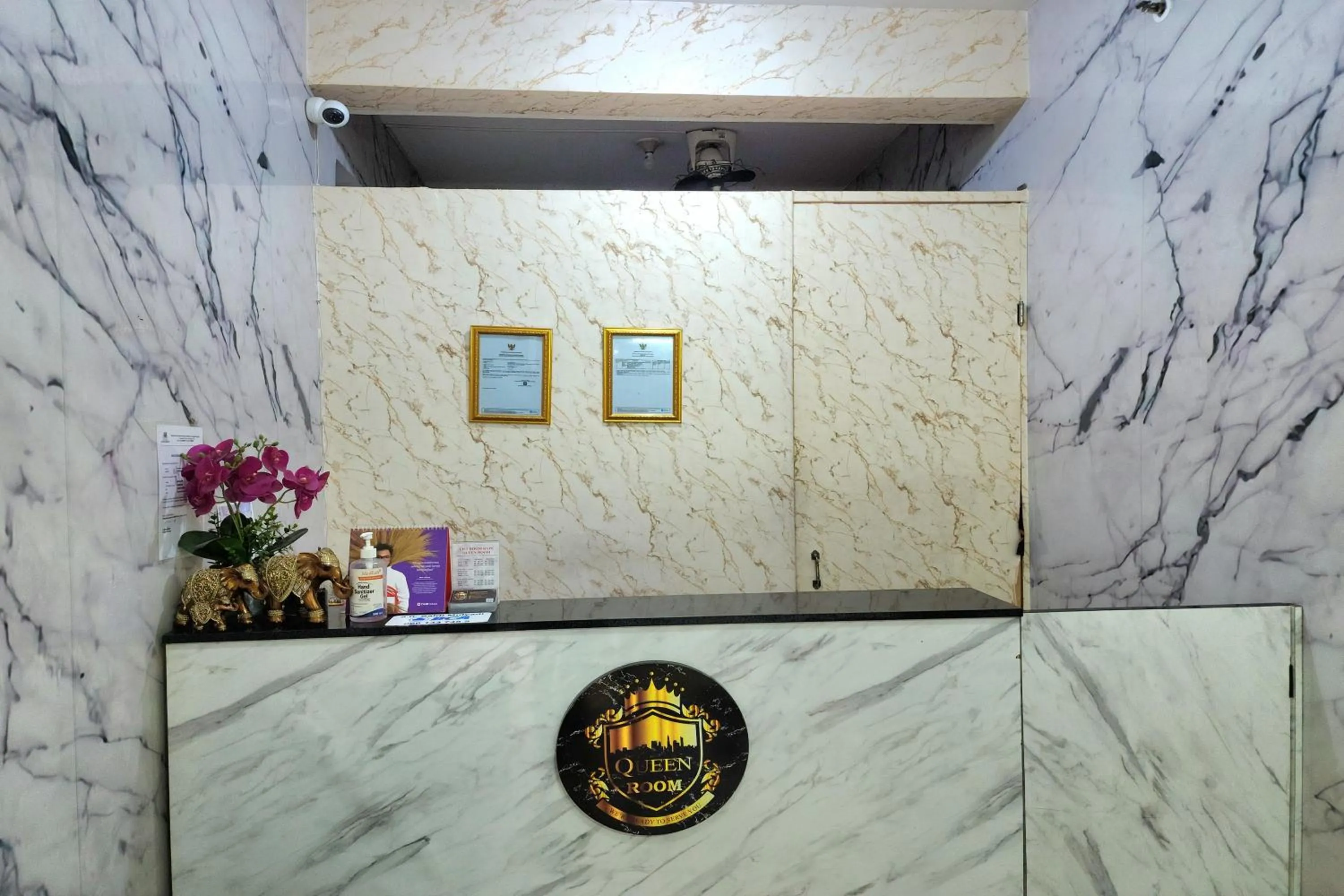 Lobby or reception in Queen Room 2 @ Grand Center Point Apartment