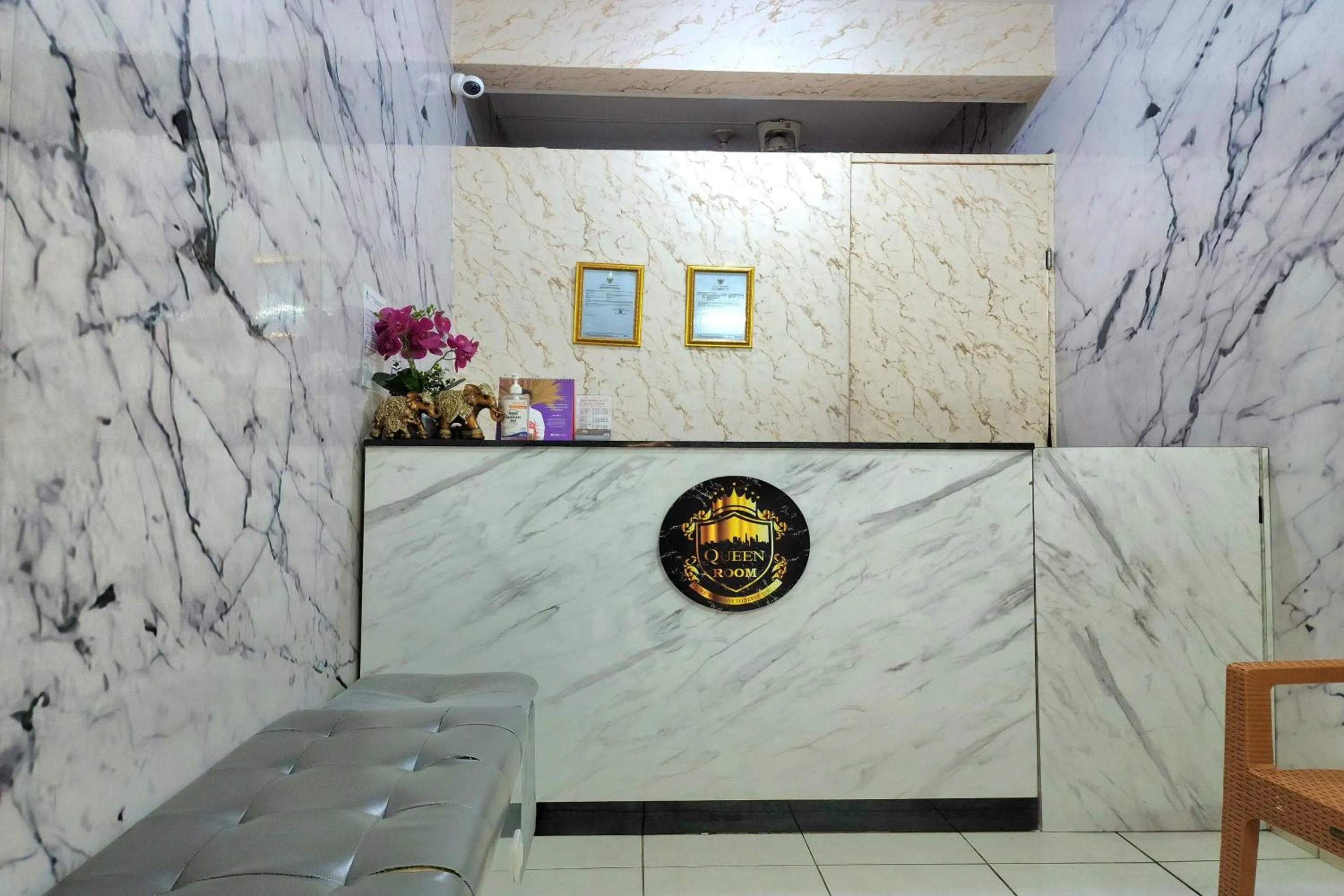 Lobby or reception in Queen Room 2 @ Grand Center Point Apartment