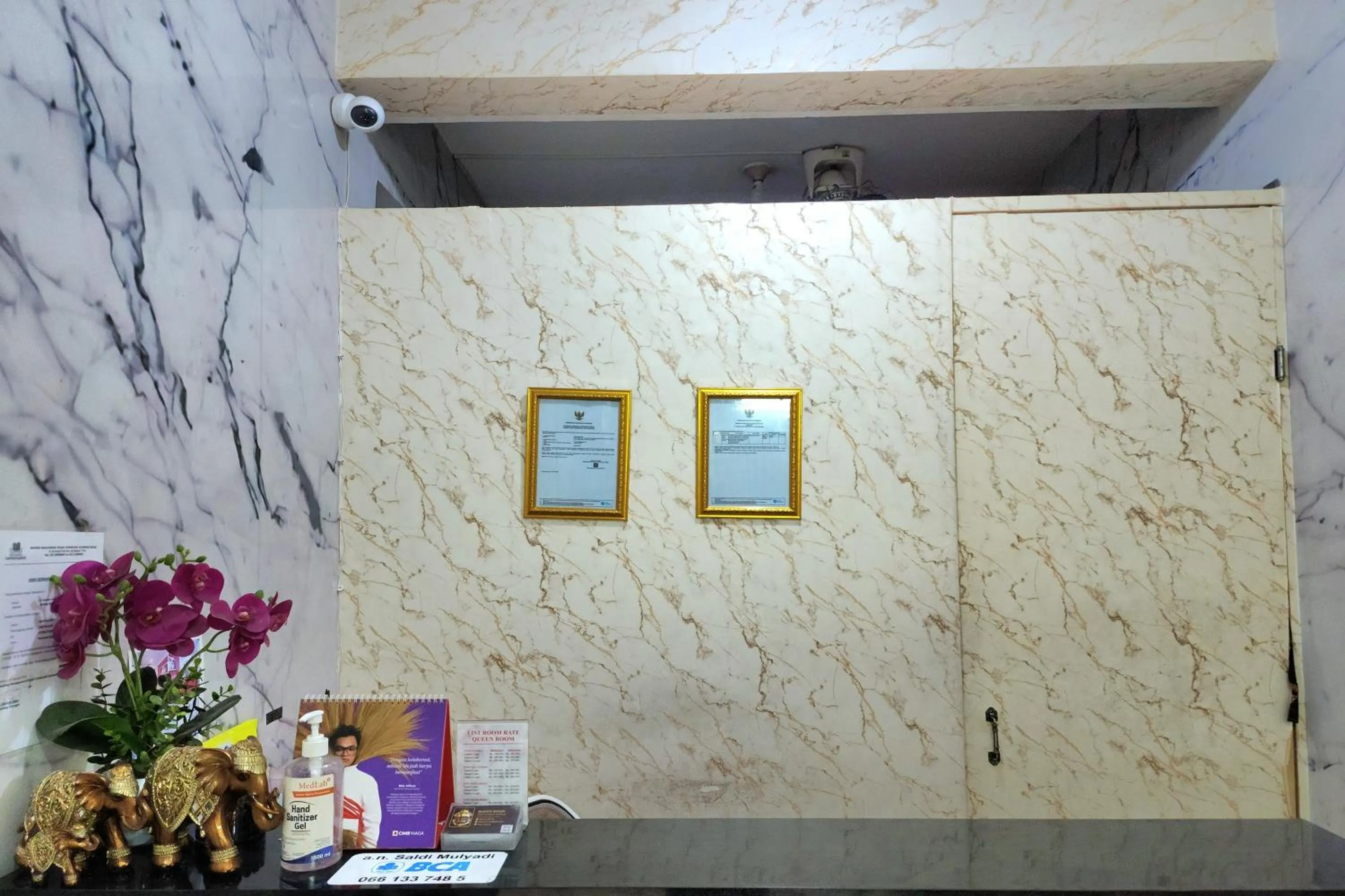 Lobby or reception in Queen Room 2 @ Grand Center Point Apartment