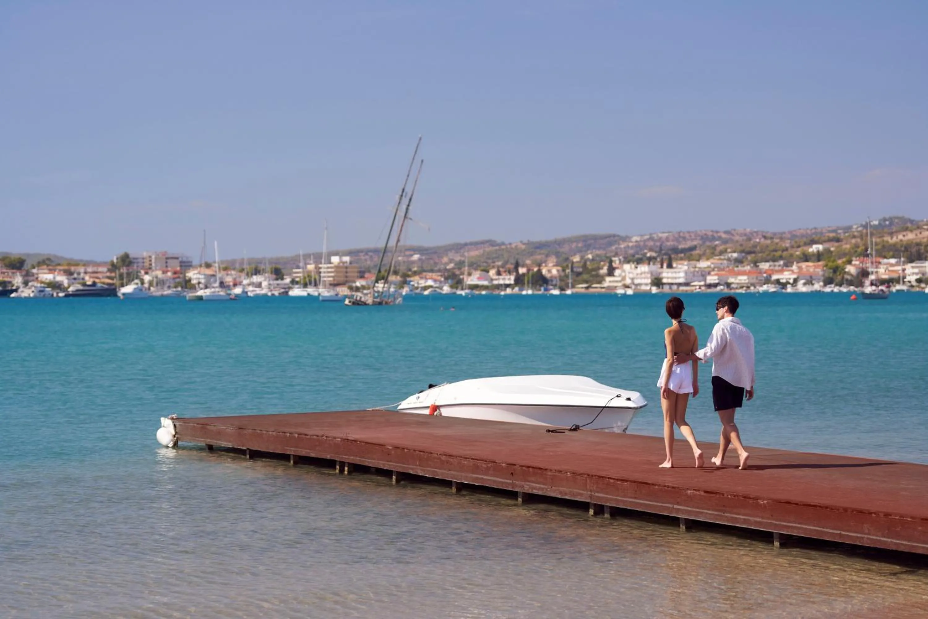 People in Nikki Beach Resort & Spa Porto Heli