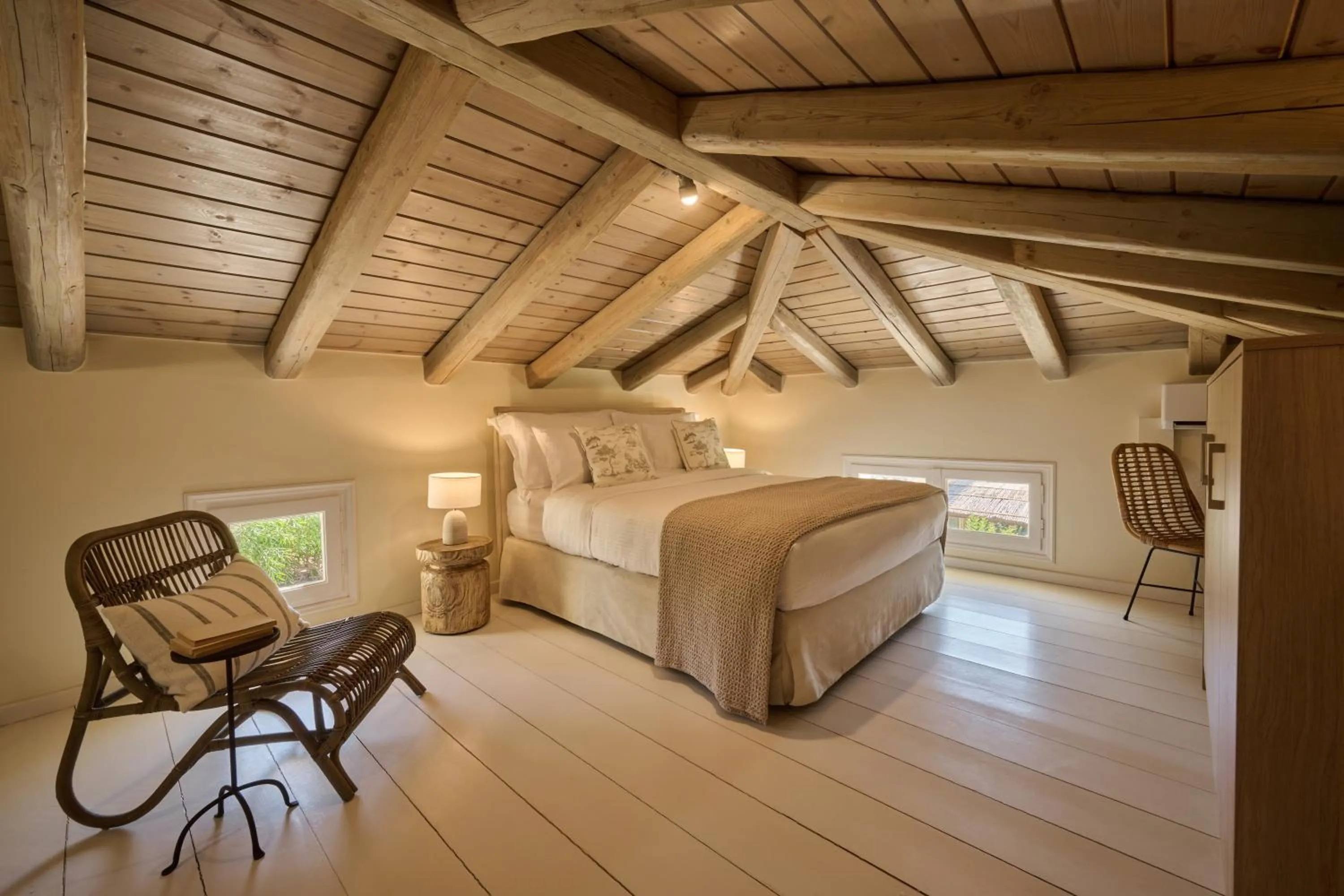 Bedroom, Bed in Nikki Beach Resort & Spa Porto Heli