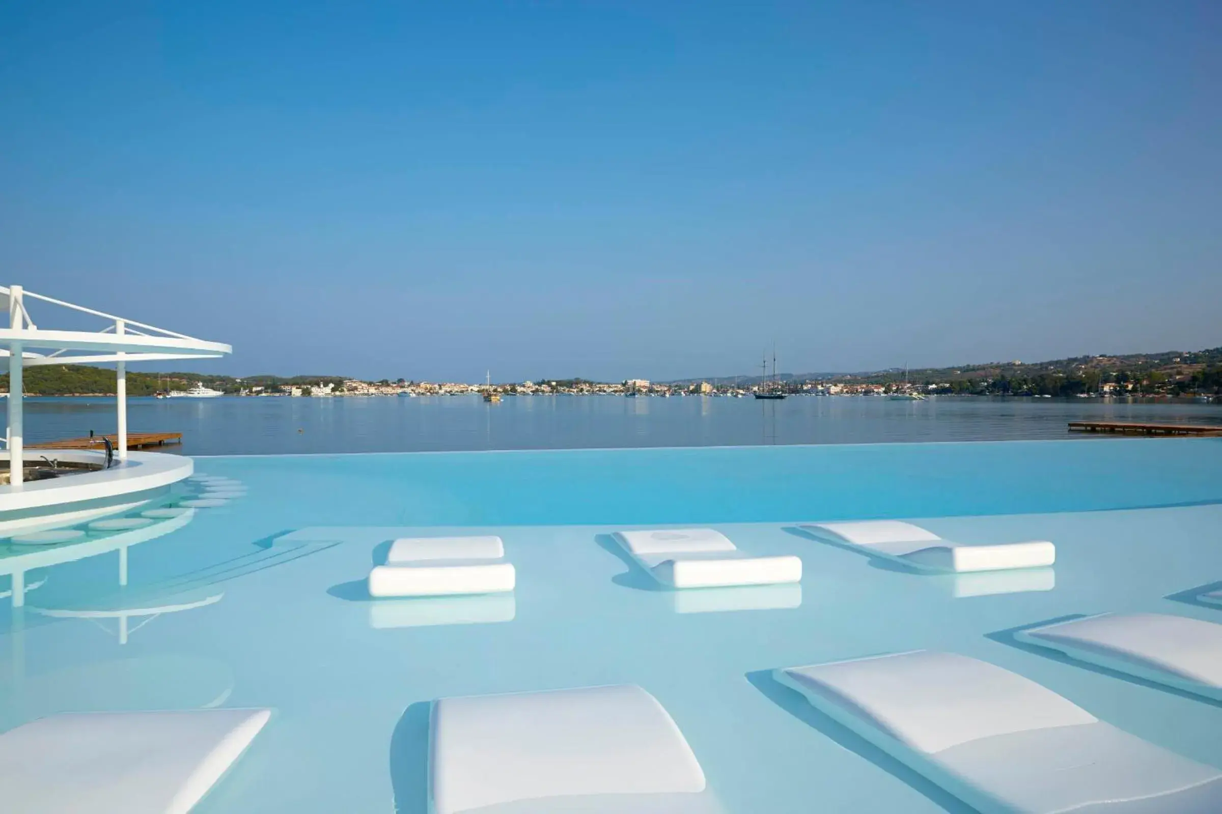 Swimming pool in Nikki Beach Resort & Spa Porto Heli Swimming pool in Nikki Beach Resort & Spa Porto Heli