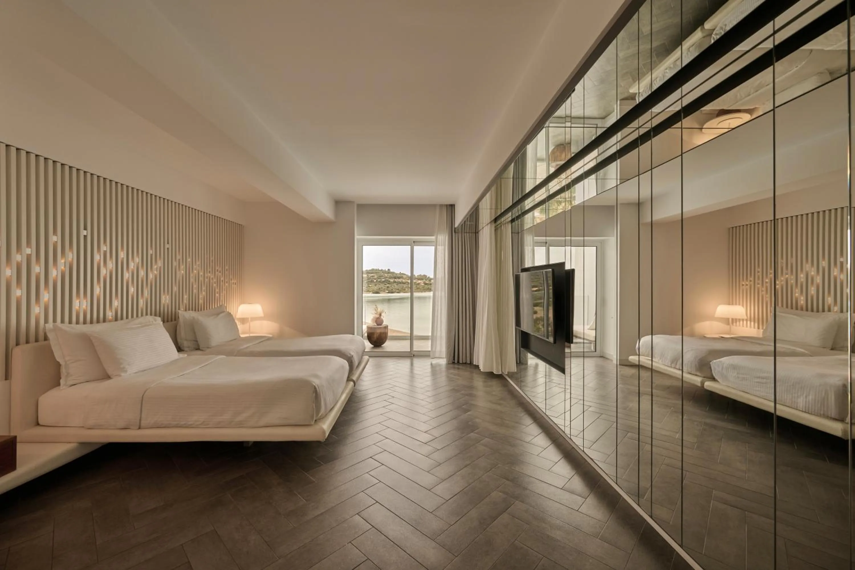 Bed in Nikki Beach Resort & Spa Porto Heli