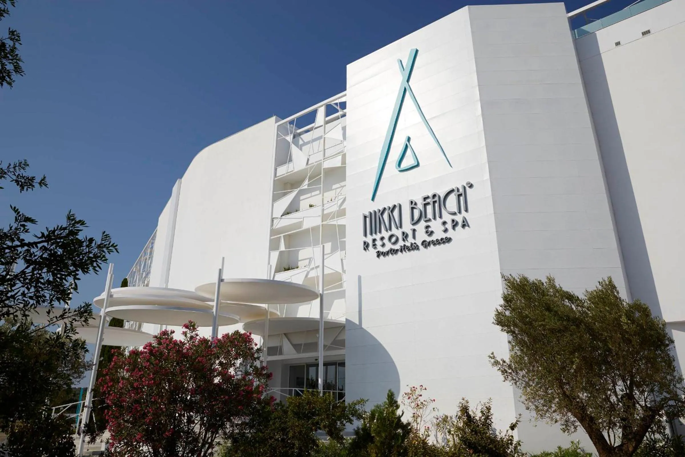 Facade/entrance in Nikki Beach Resort & Spa Porto Heli
